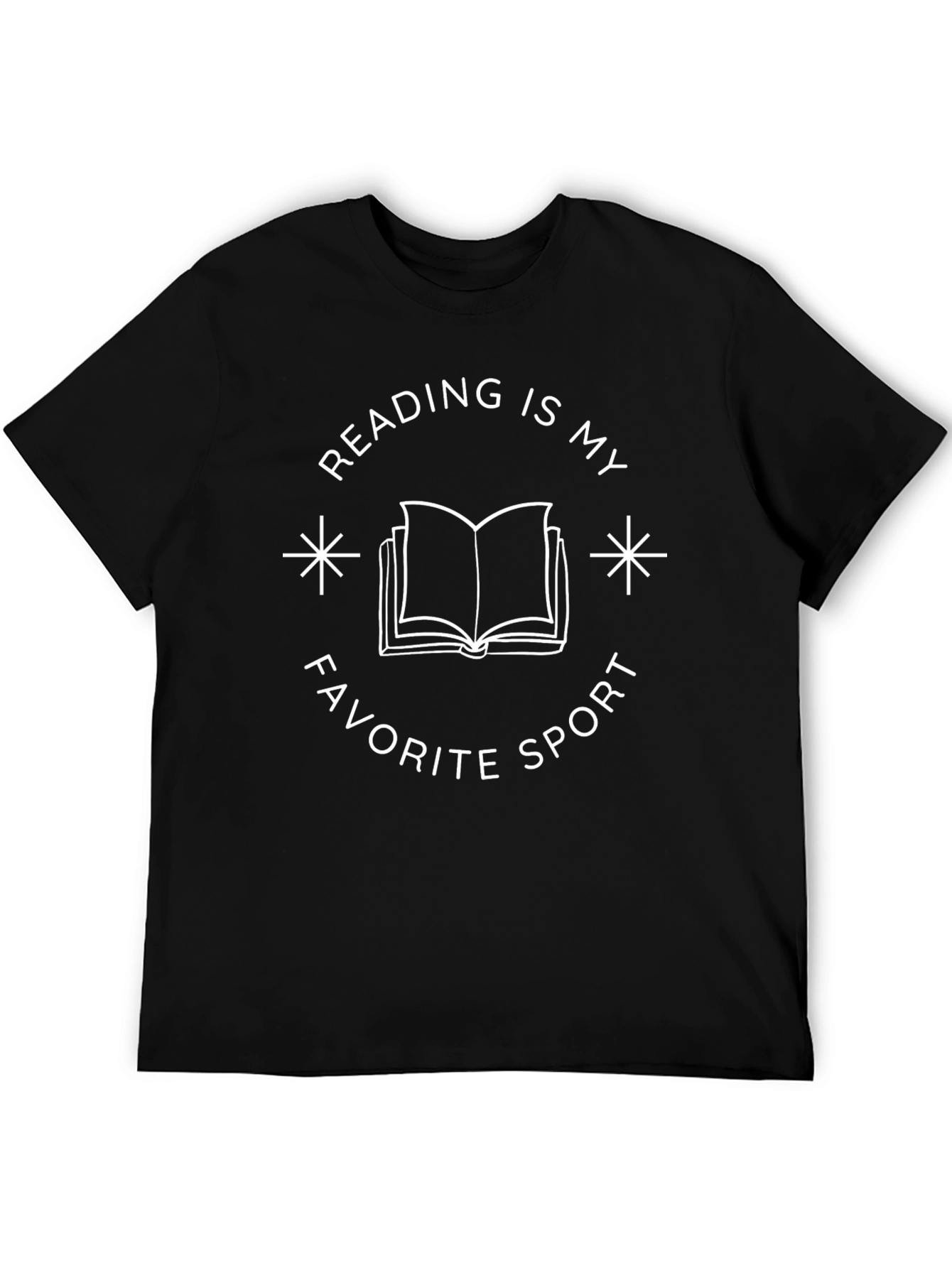 Reading is My Favorite Sport Graphic Tee
