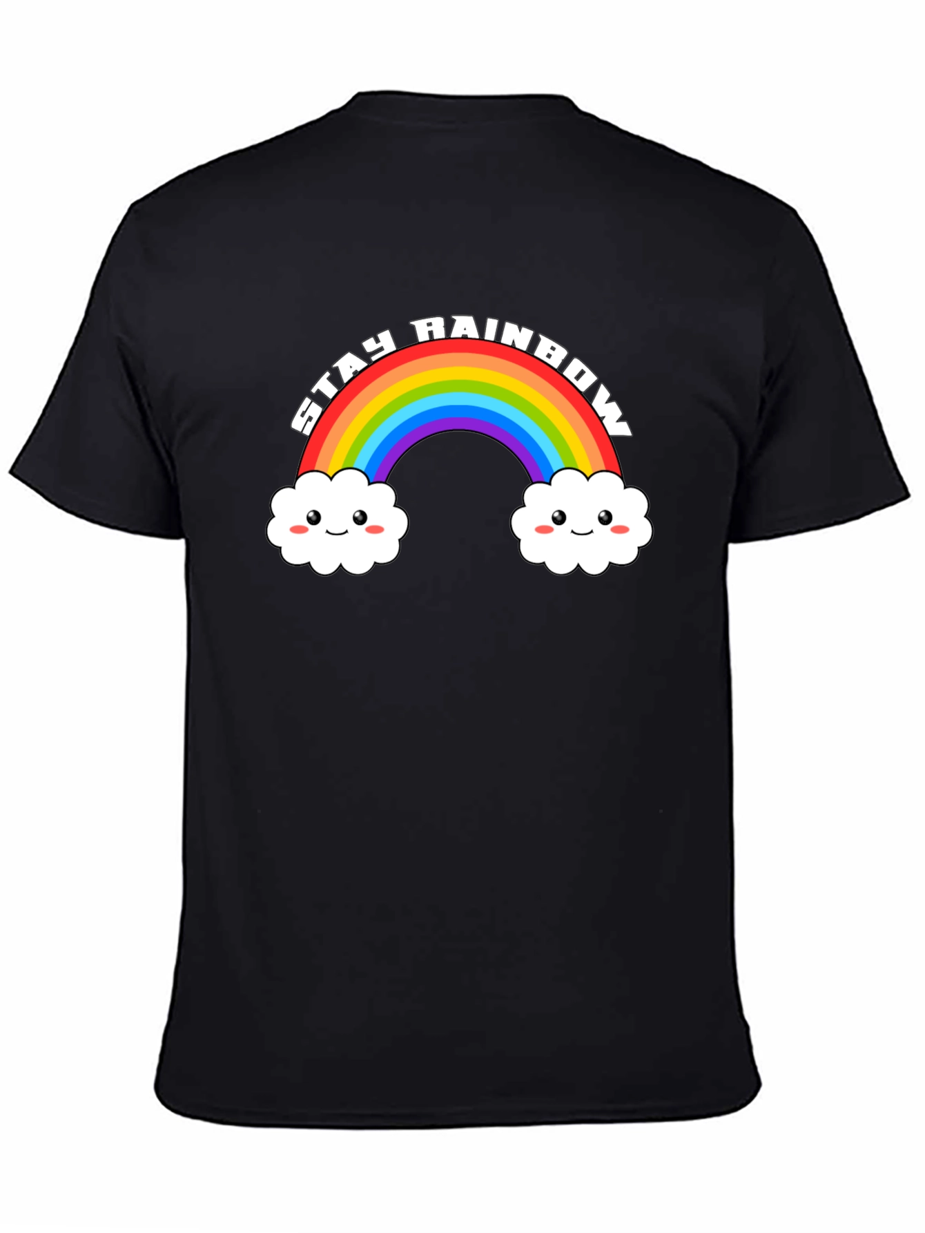 Stay Rainbow T-Shirt - Cute Graphic Tee