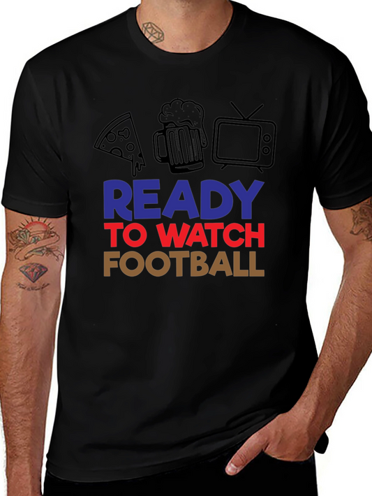 Ready to Watch Football T-Shirt
