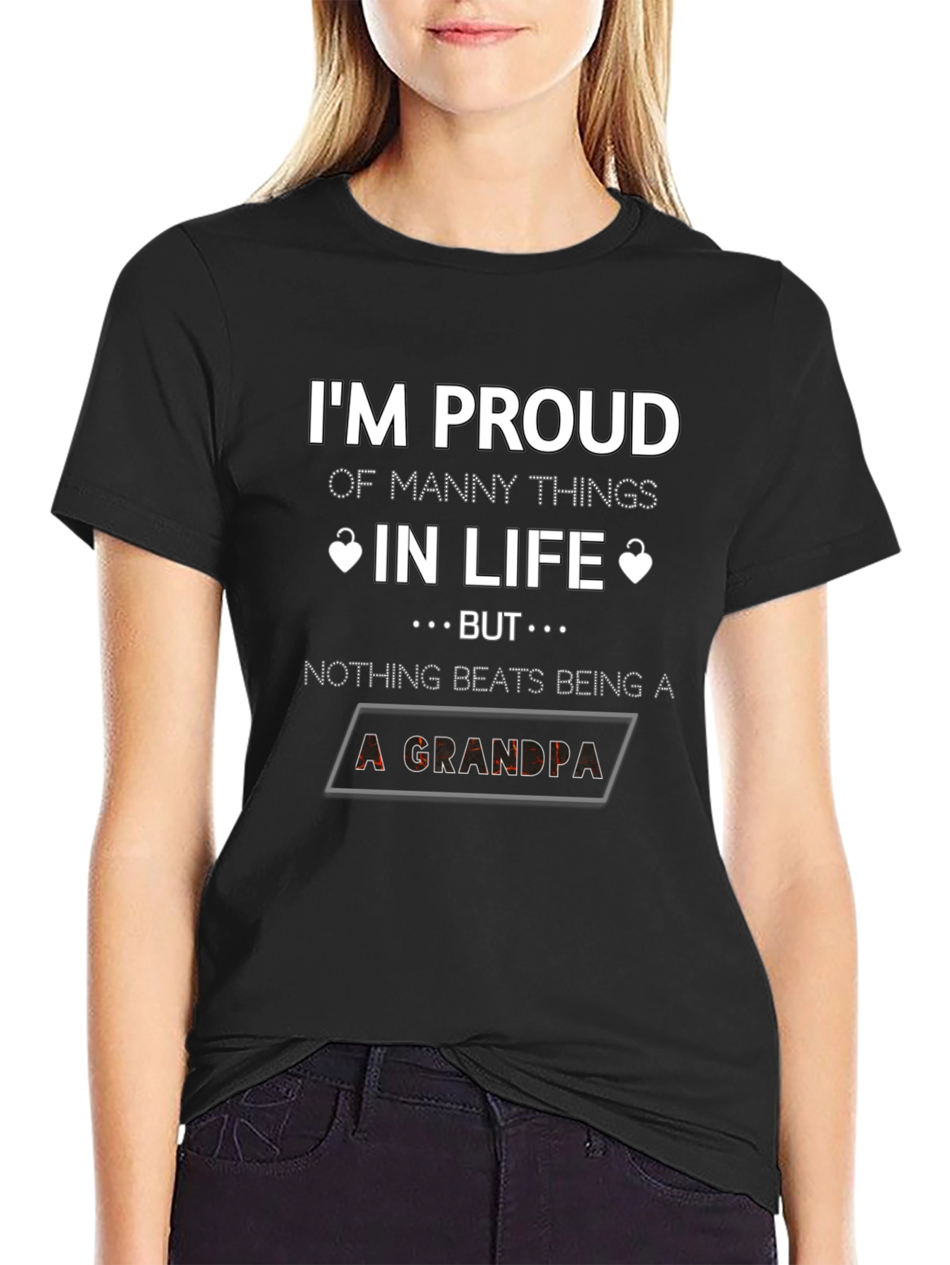 Proud Grandpa Graphic T-Shirt - Perfect Gift!