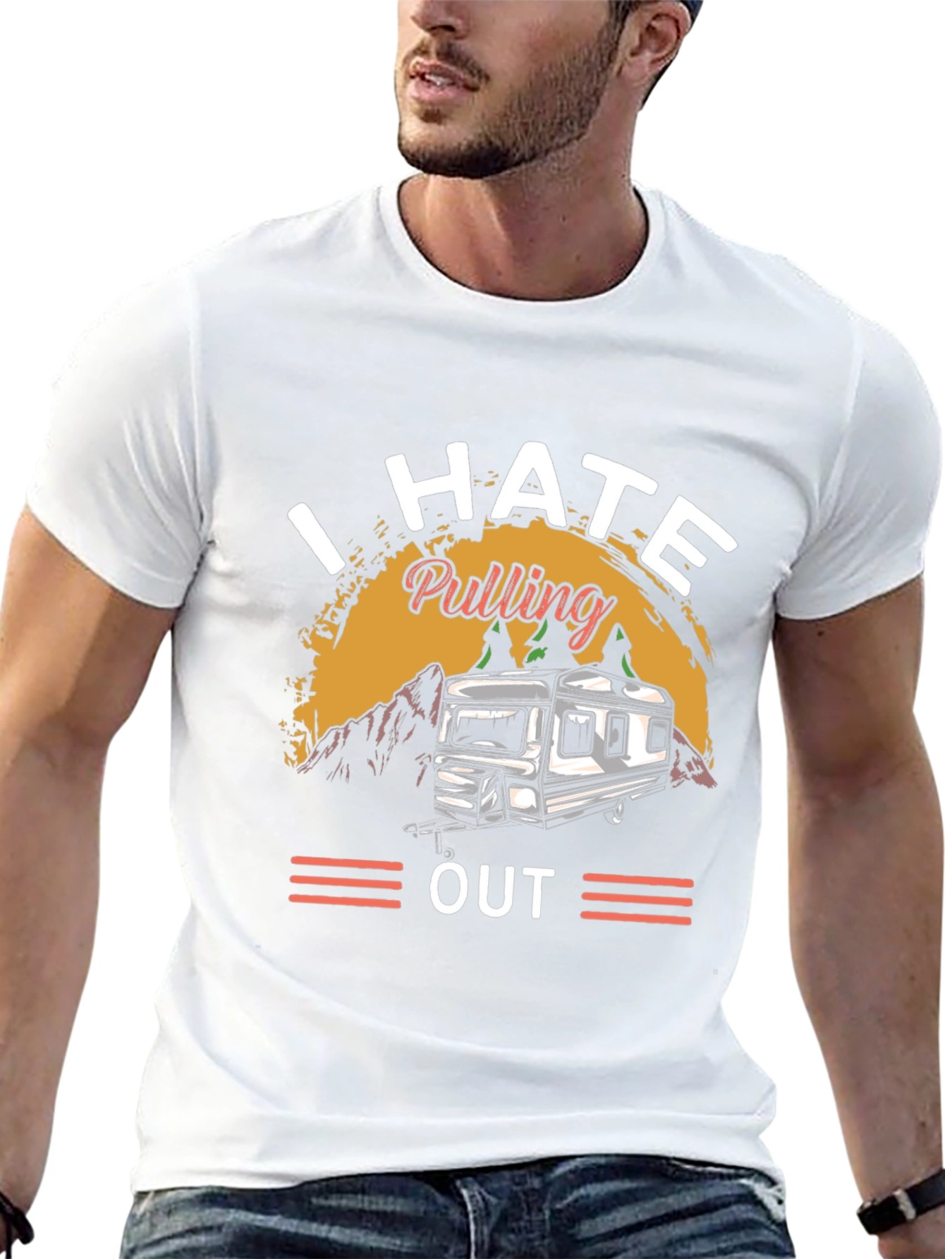 I HATE Pulling Out Camping T-Shirt