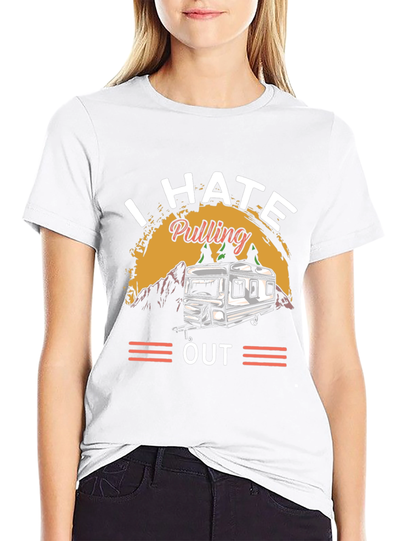 I HATE Pulling Out Camping T-Shirt