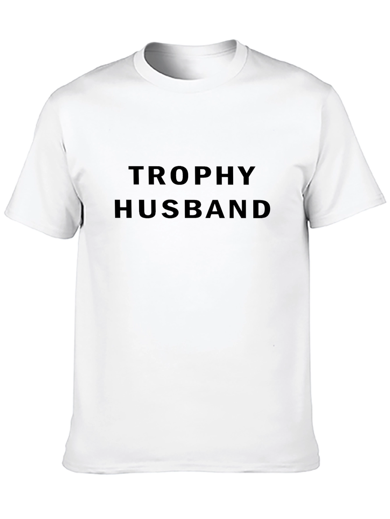 Trophy Husband Black T-Shirt