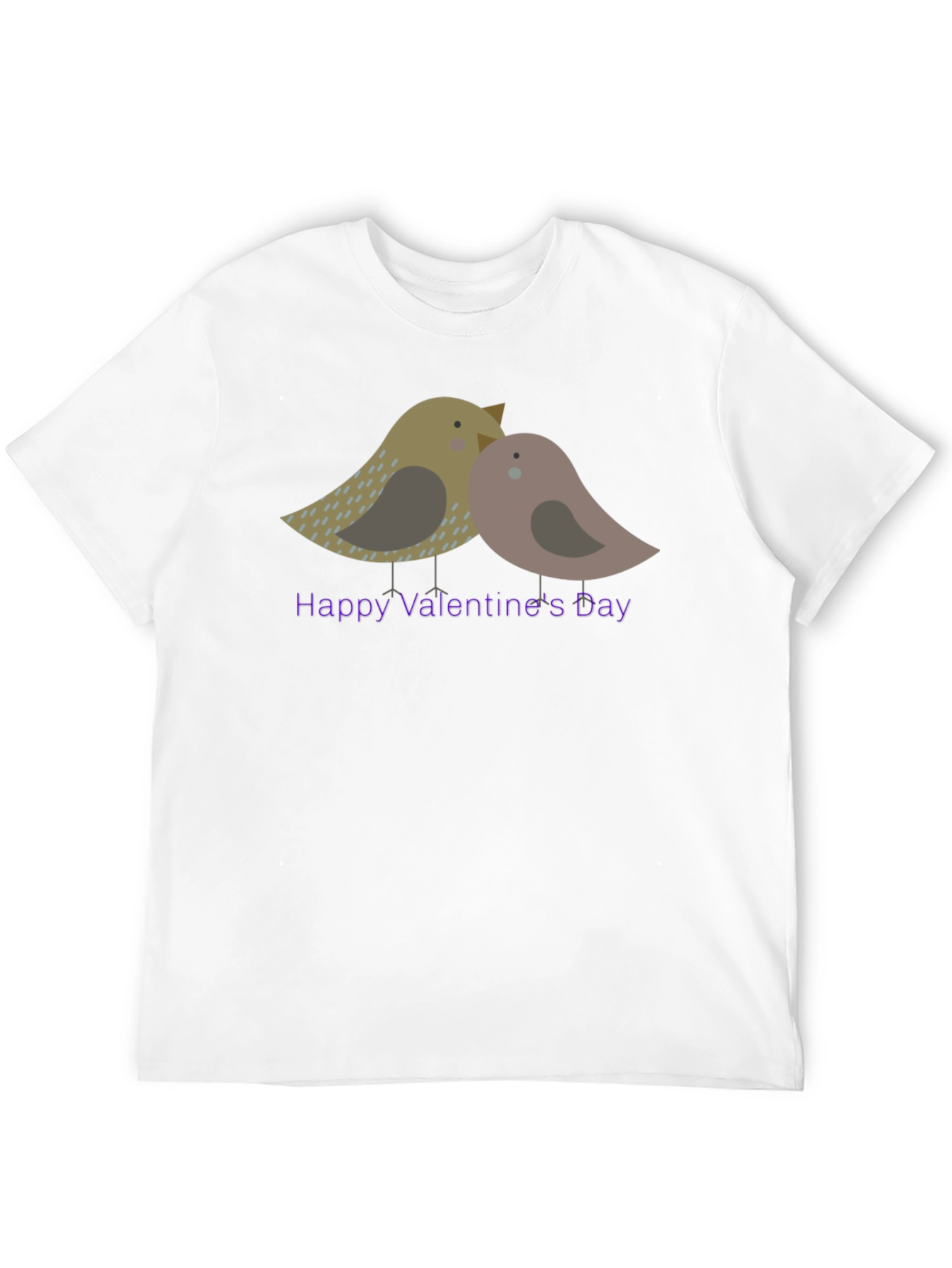 Valentines Day Bird Graphic Tee