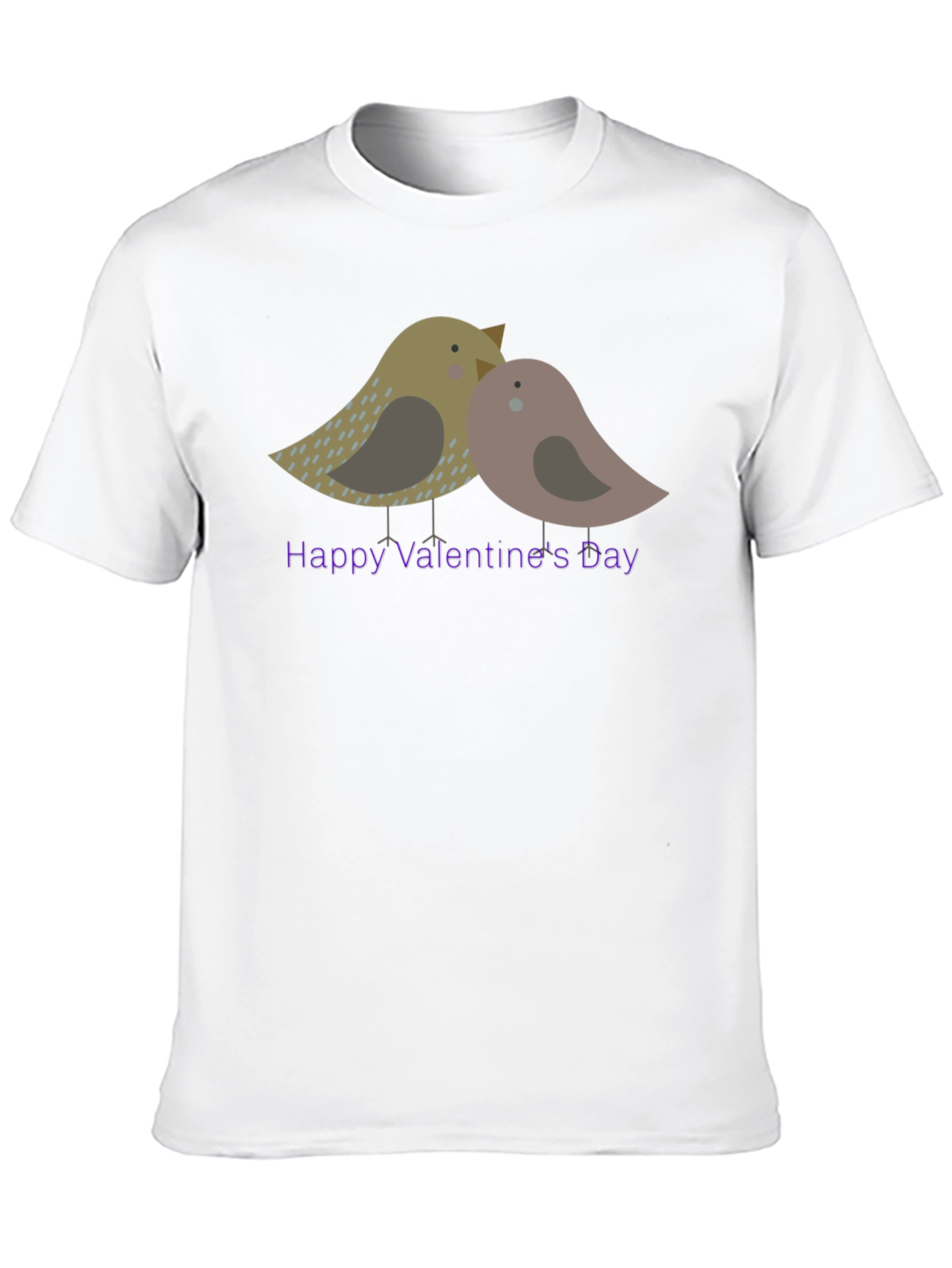 Valentines Day Bird Graphic Tee