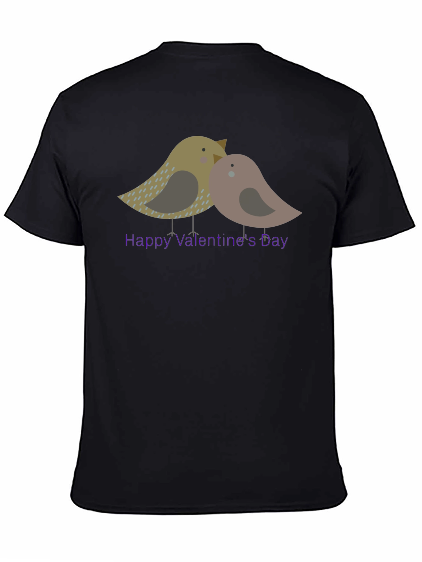 Valentines Day Bird Graphic Tee