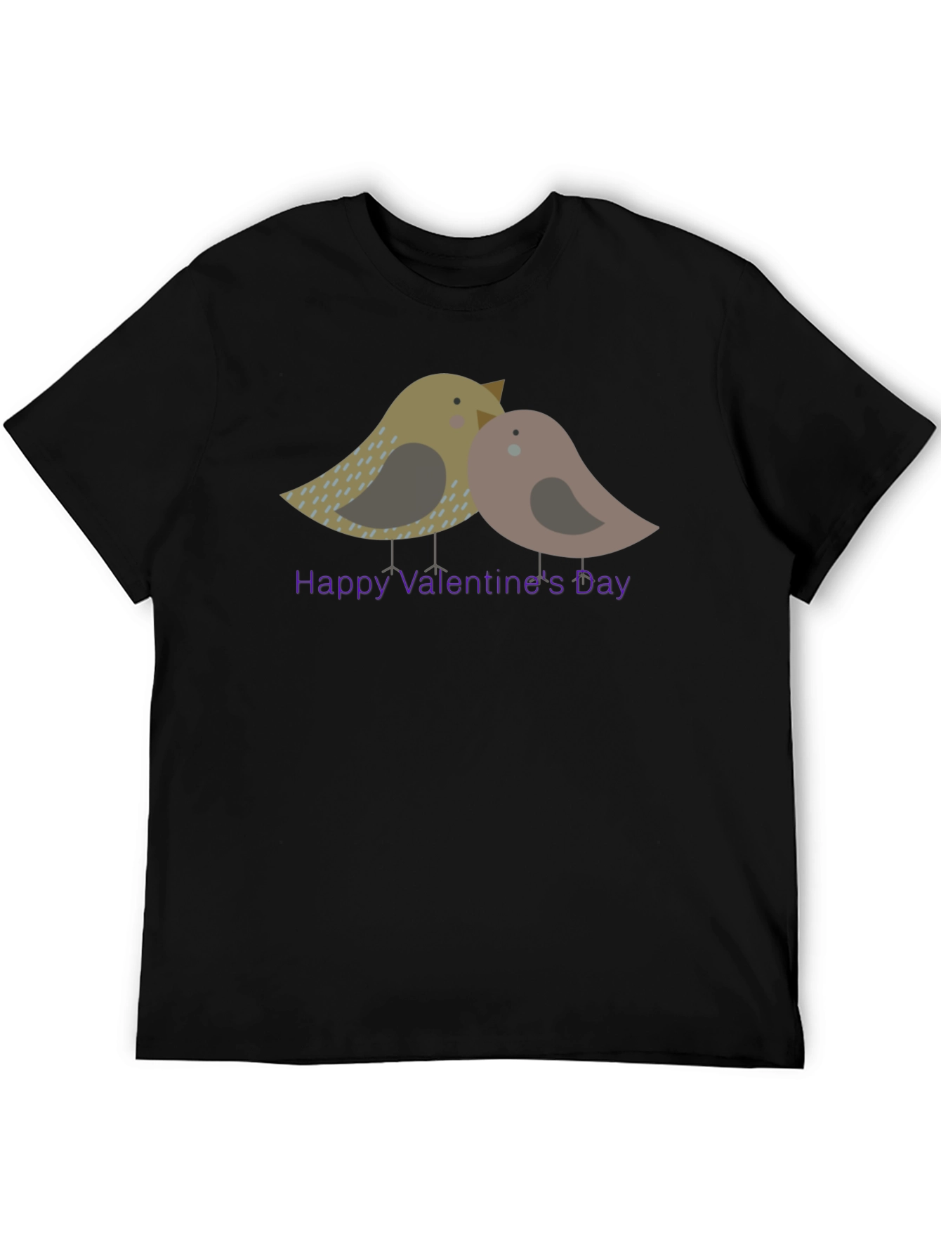Valentines Day Bird Graphic Tee