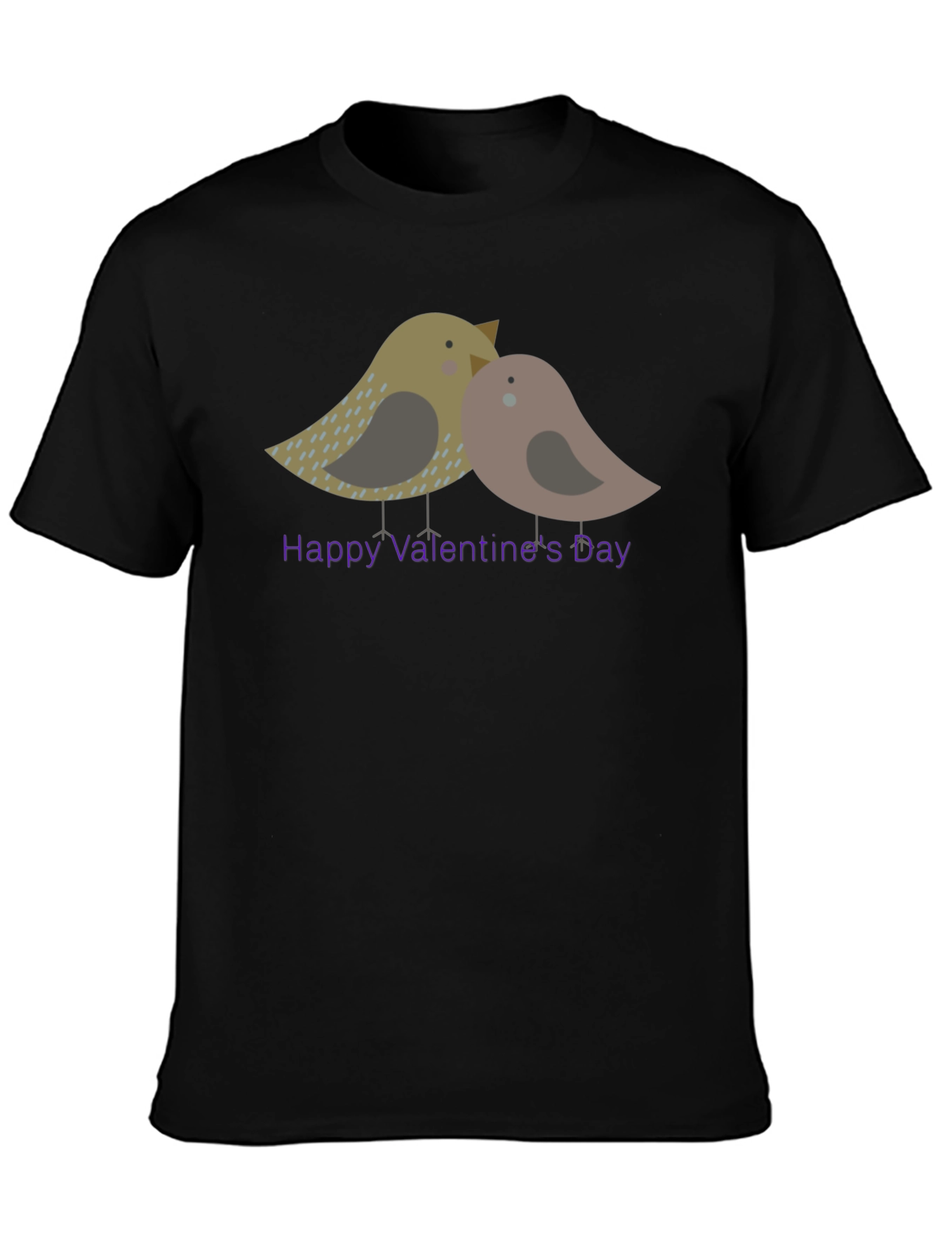 Valentines Day Bird Graphic Tee