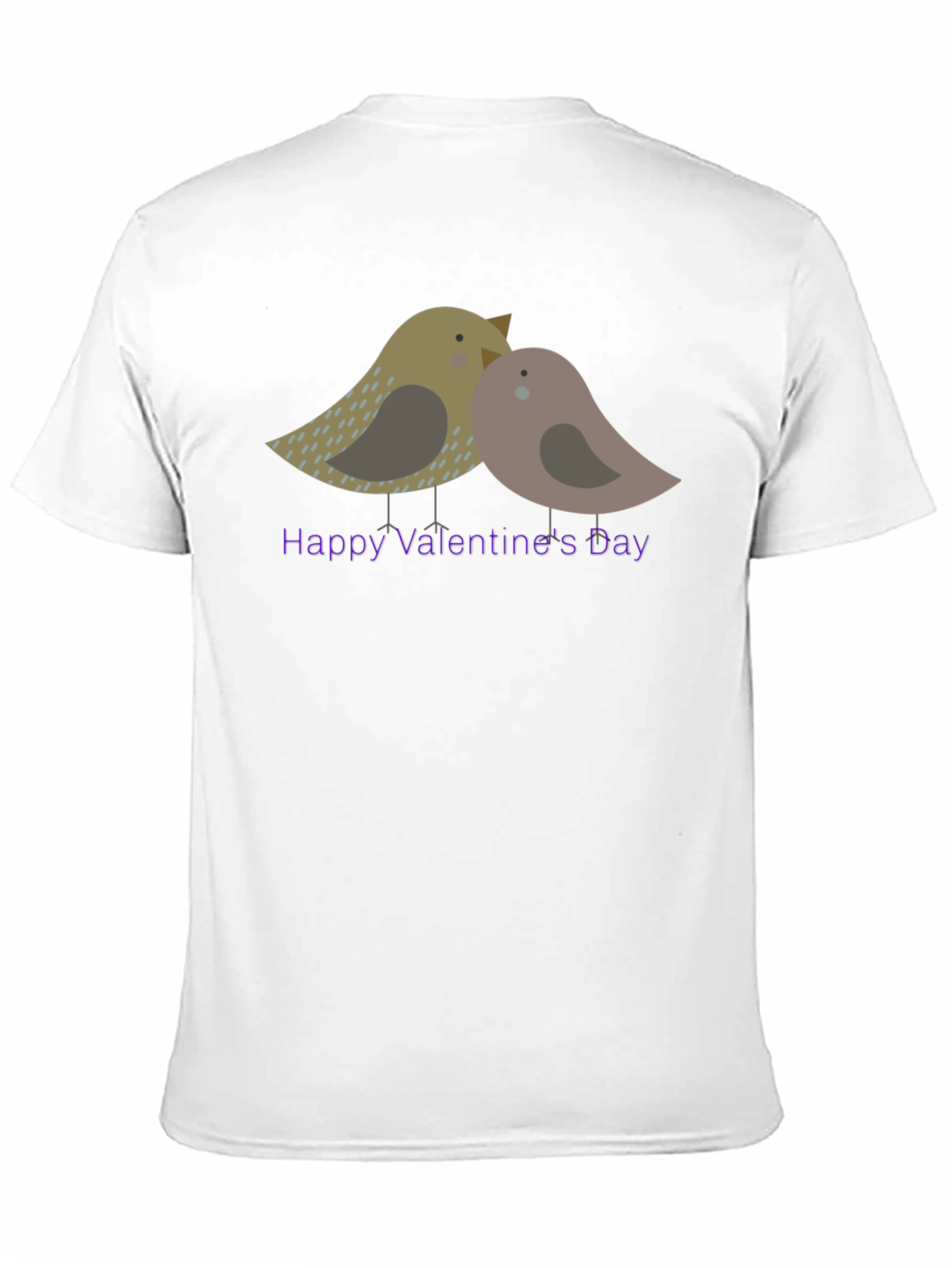 Valentines Day Bird Graphic Tee