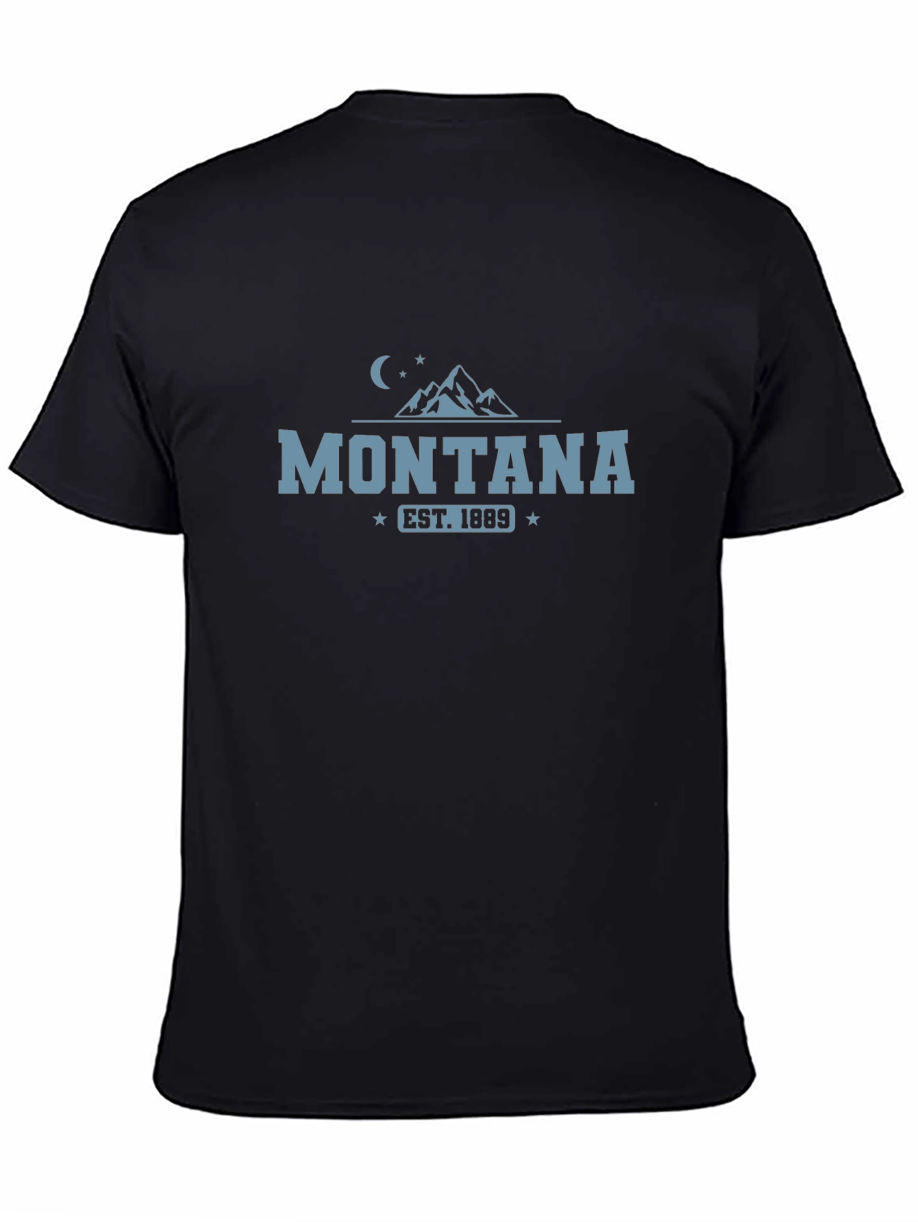 Montana Est. 1889 Graphic Tee - Mountain Design