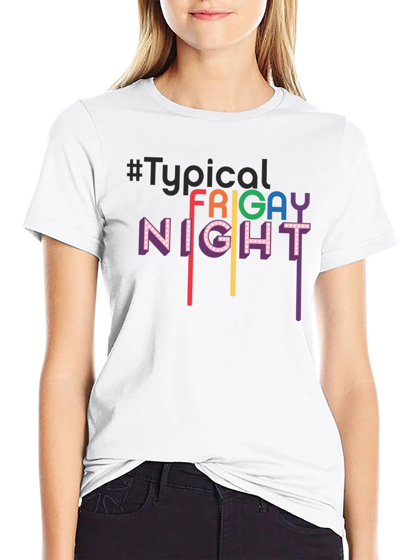 Frigay Night T-Shirt - Unisex Black Tee