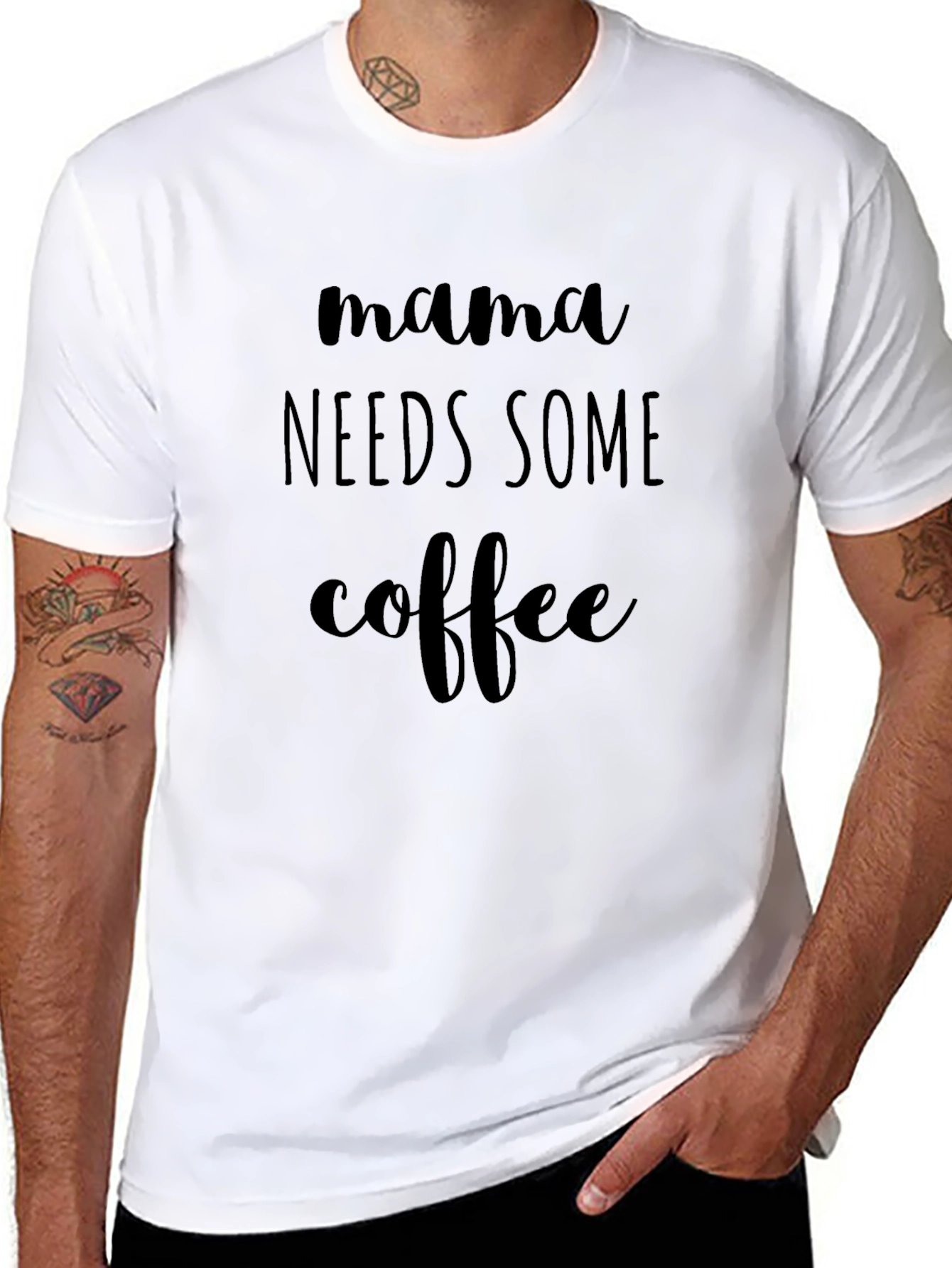 Mama Needs Some Coffee - Graphic T-Shirt