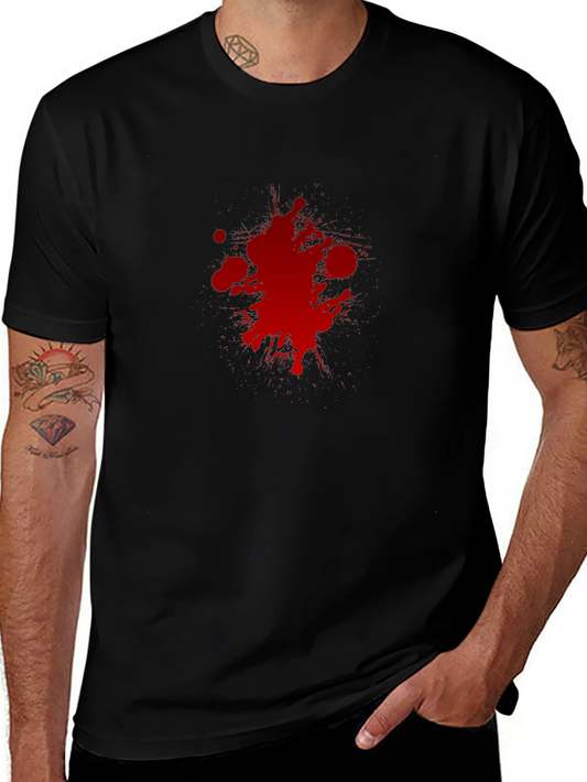 Blood Splatter Graphic T-Shirt