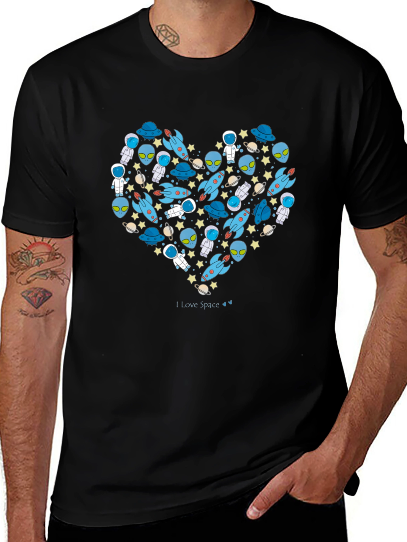 I Love Space T-Shirt