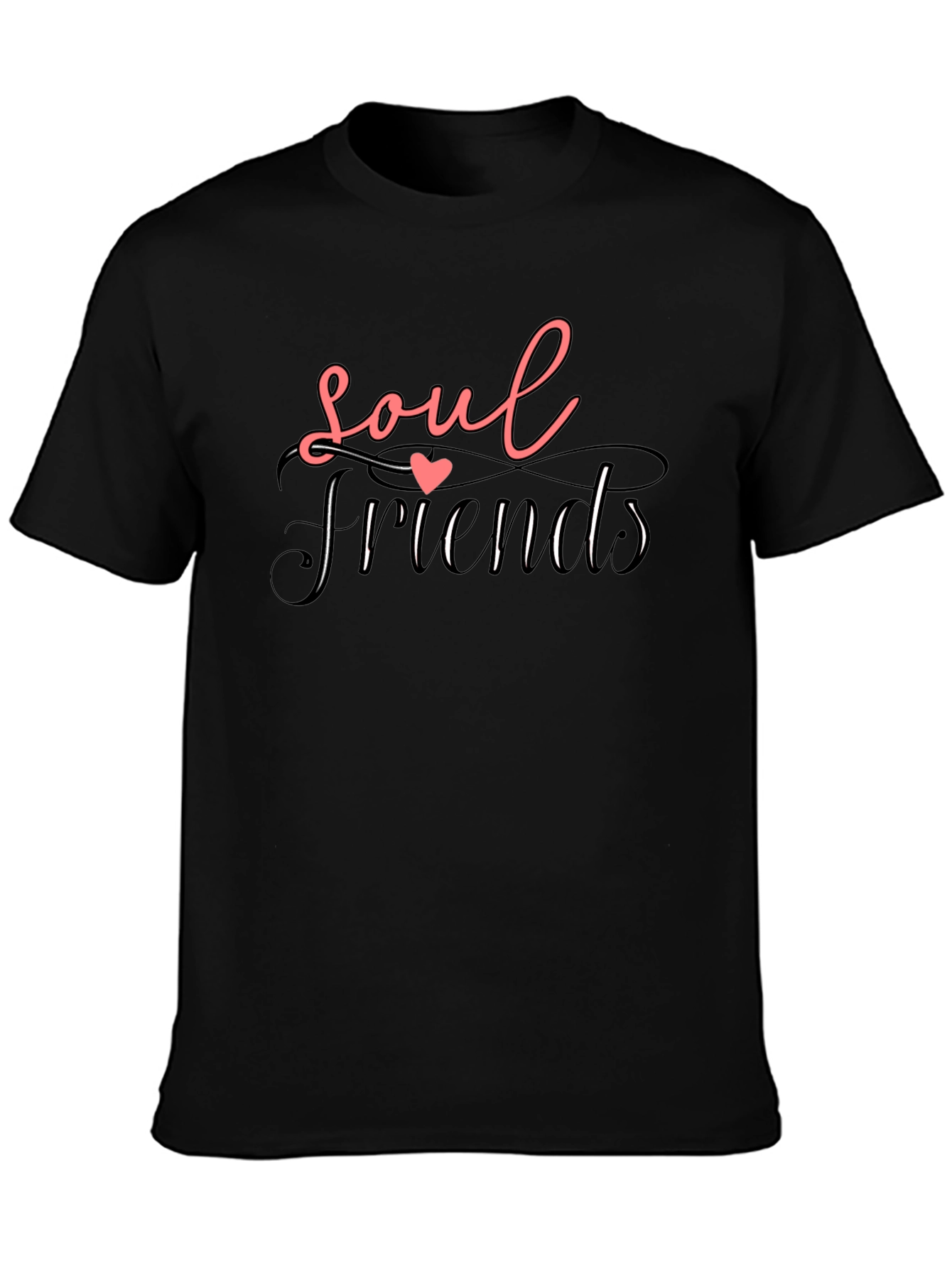 Soul Friends Graphic Tee - Black
