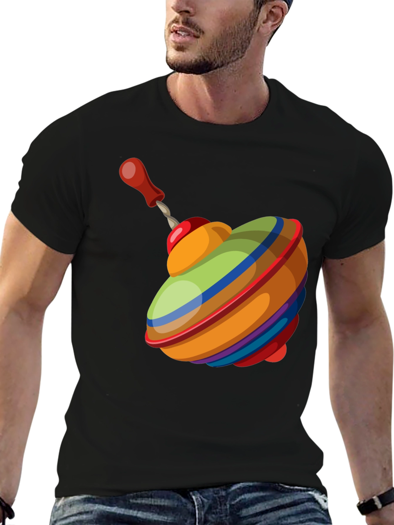 Colorful Spinning Top T-Shirt