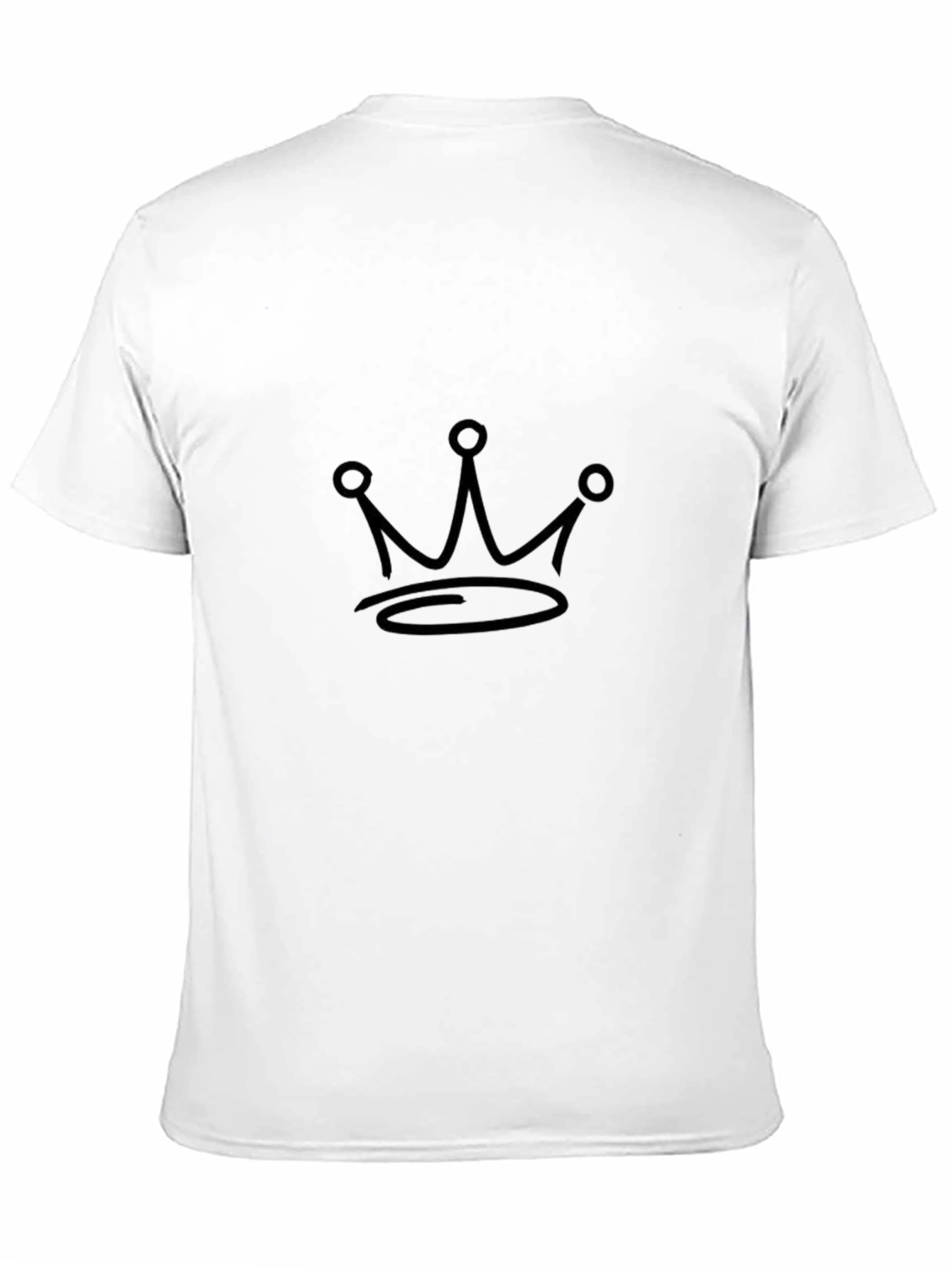 Crown Graphic Tee - Mens Black T-Shirt