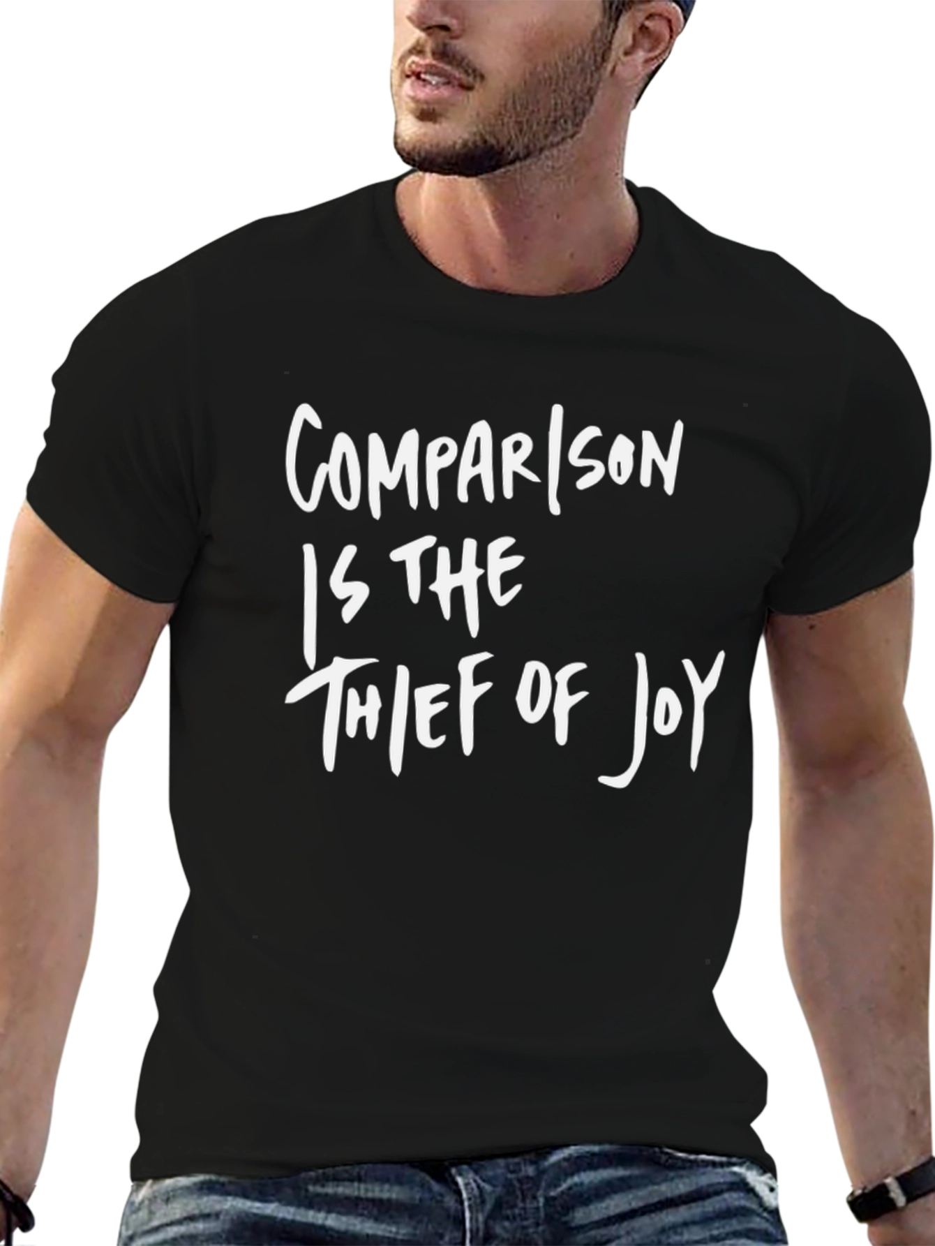Comparison is The Thief of Joy Graphic Tee