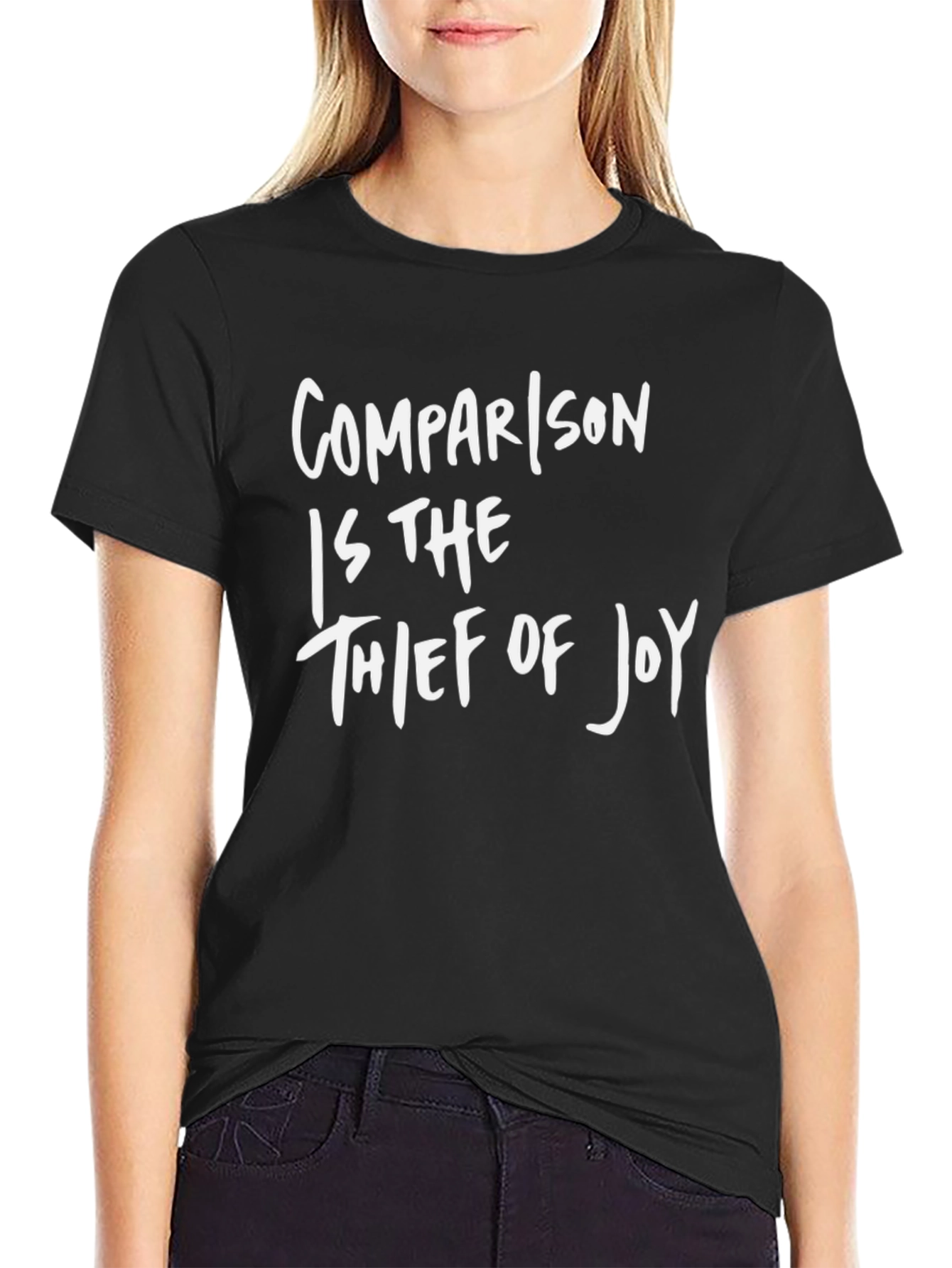 Comparison is The Thief of Joy Graphic Tee