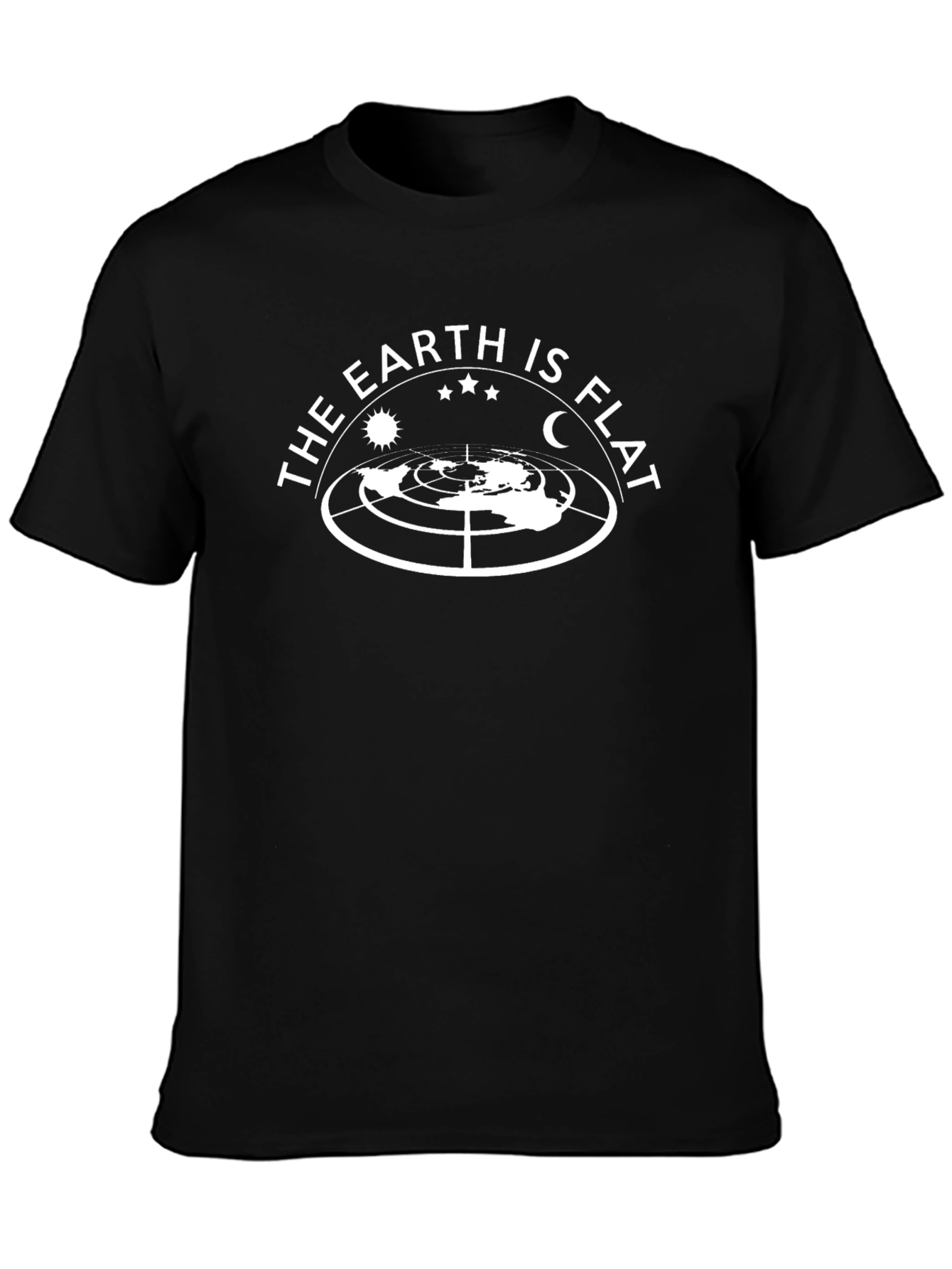 Flat Earth T-Shirt - Conspiracy Theory Tee