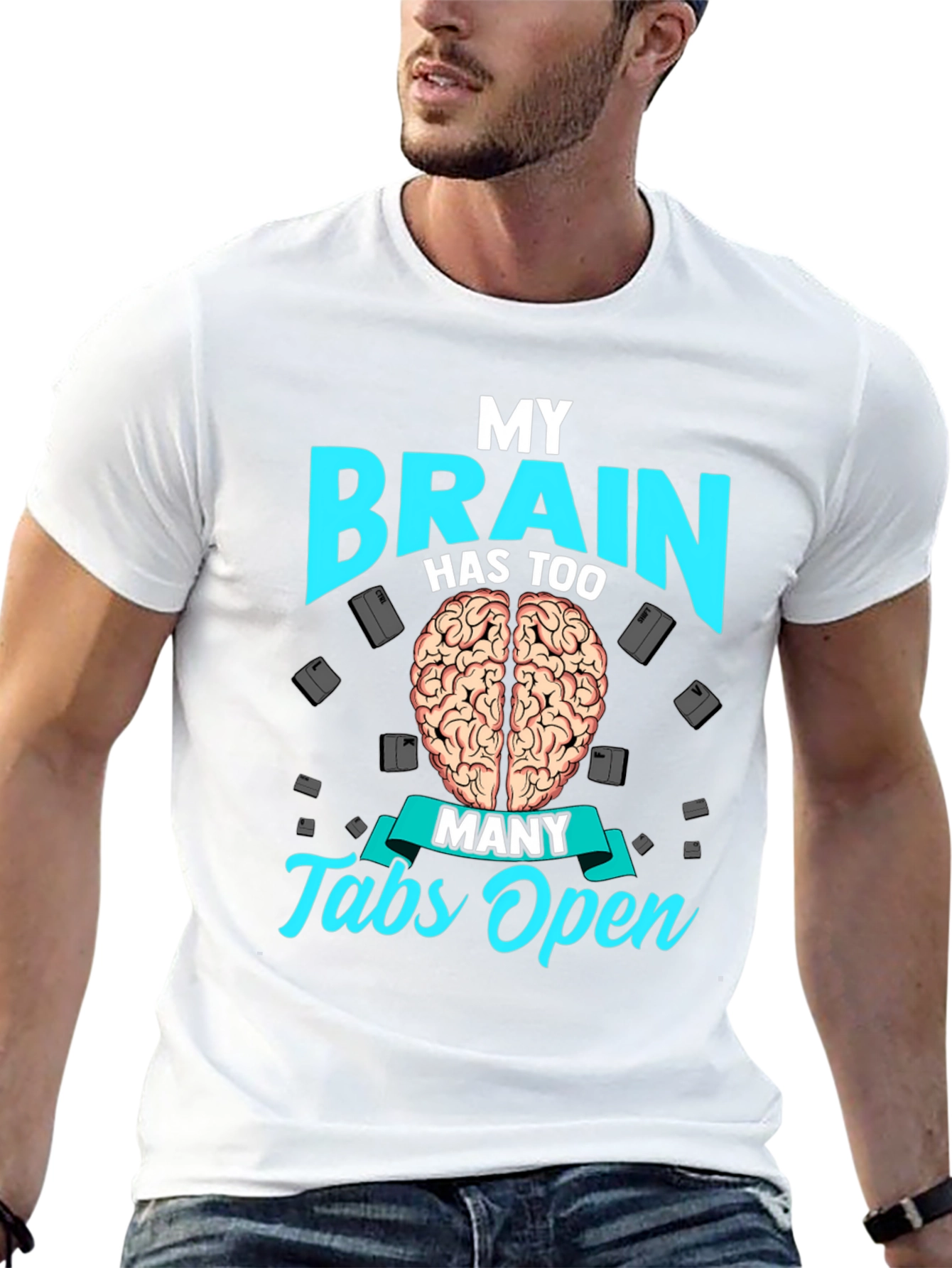 My Brain Has Too Many Tabs Open T-Shirt