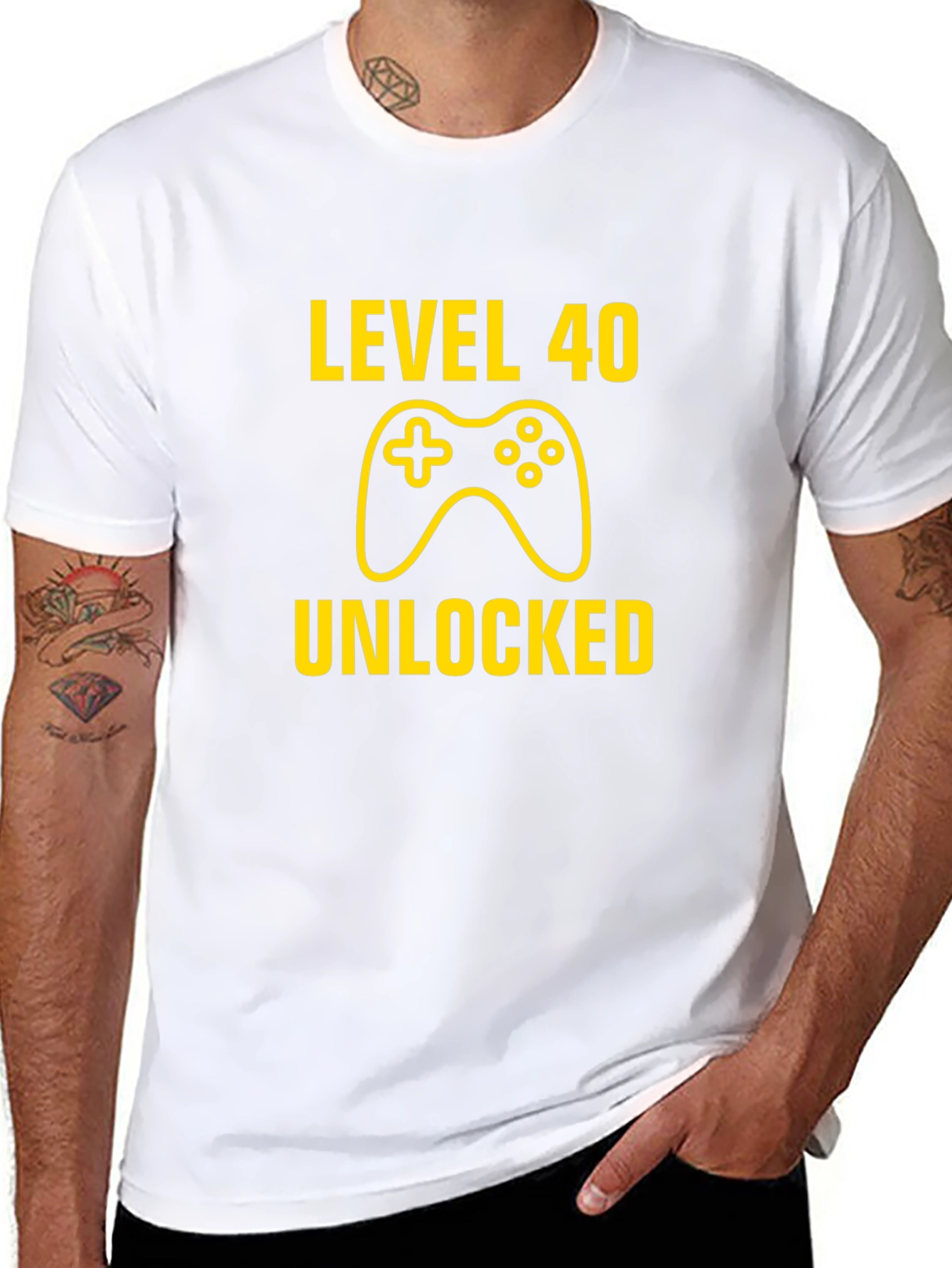 Level 40 Unlocked Gamer T-Shirt