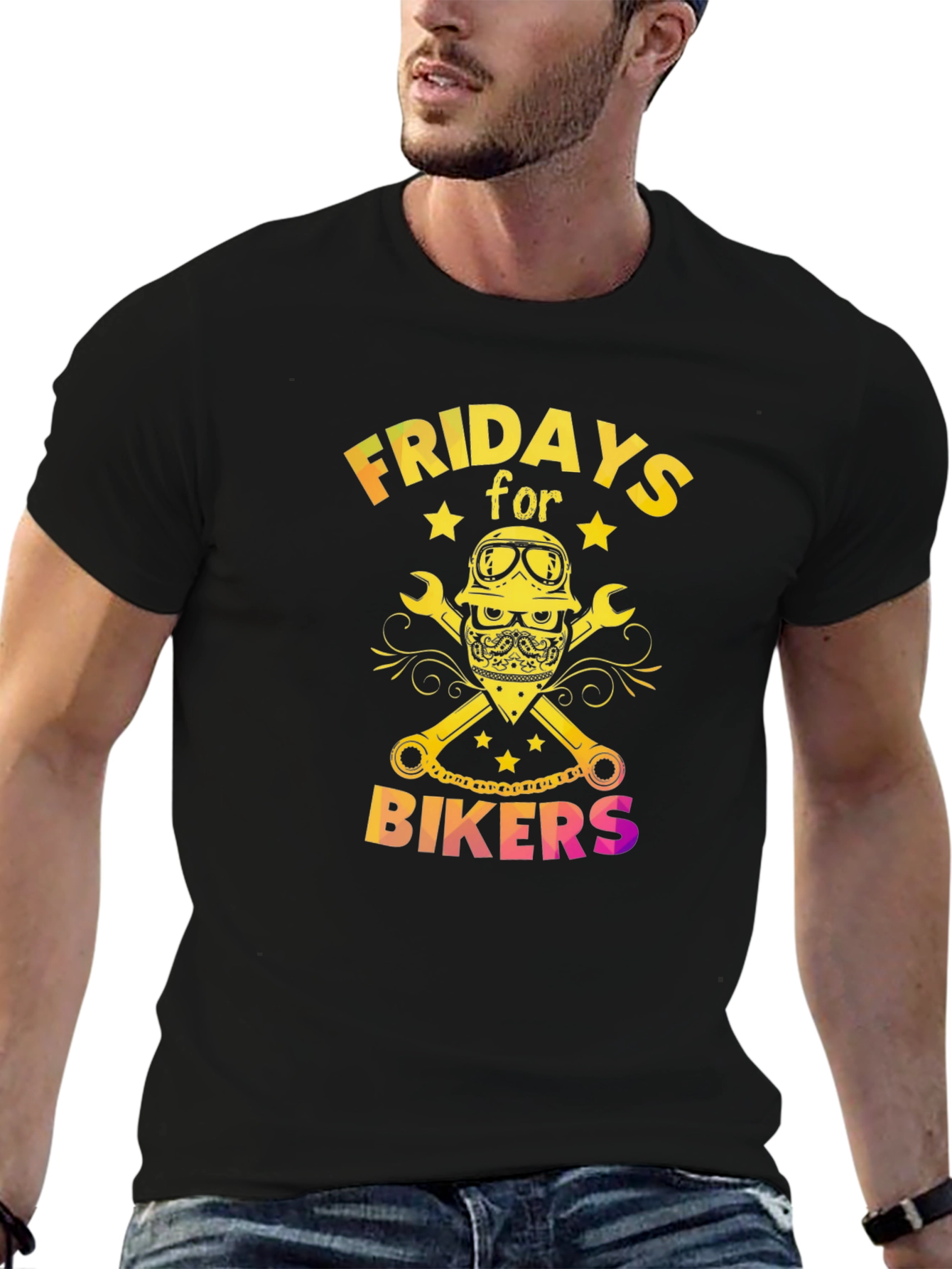 Fridays for Bikers Graphic Tee