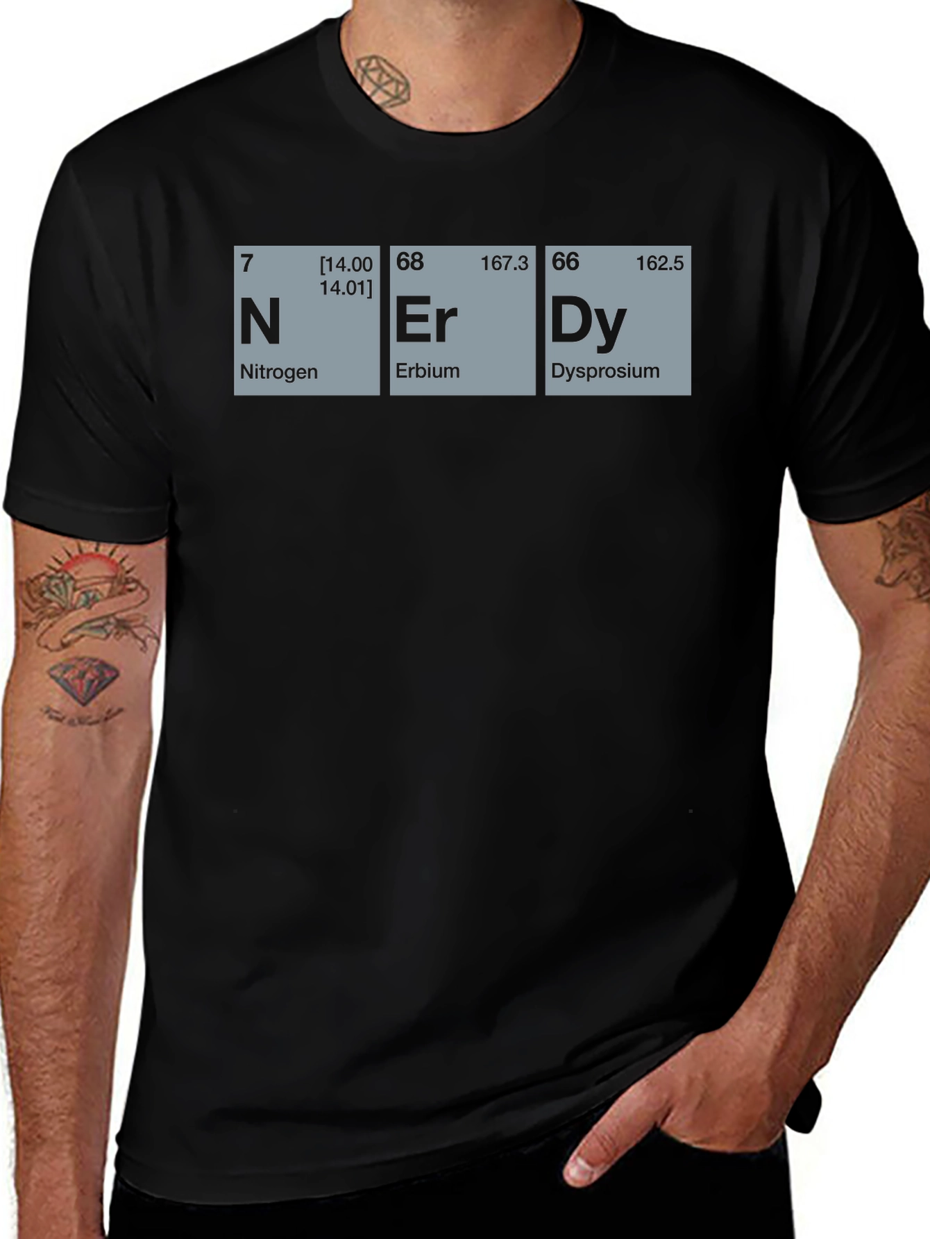 Nerdy Periodic Table T-Shirt