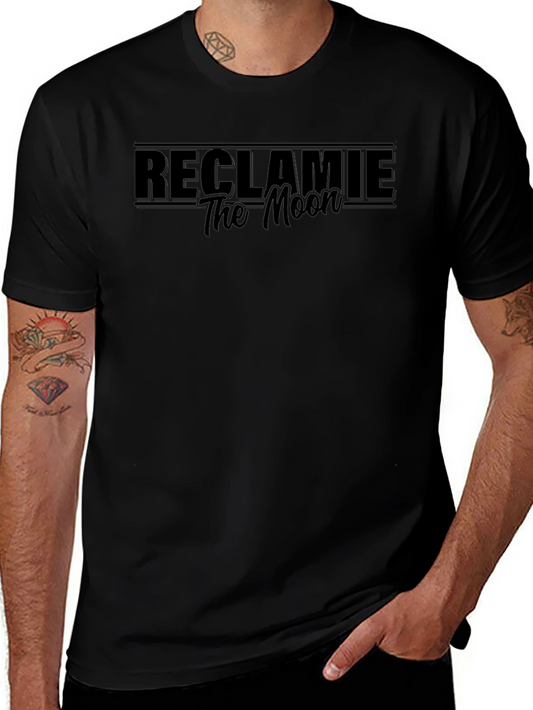 Reclaim The Moon Black T-Shirt