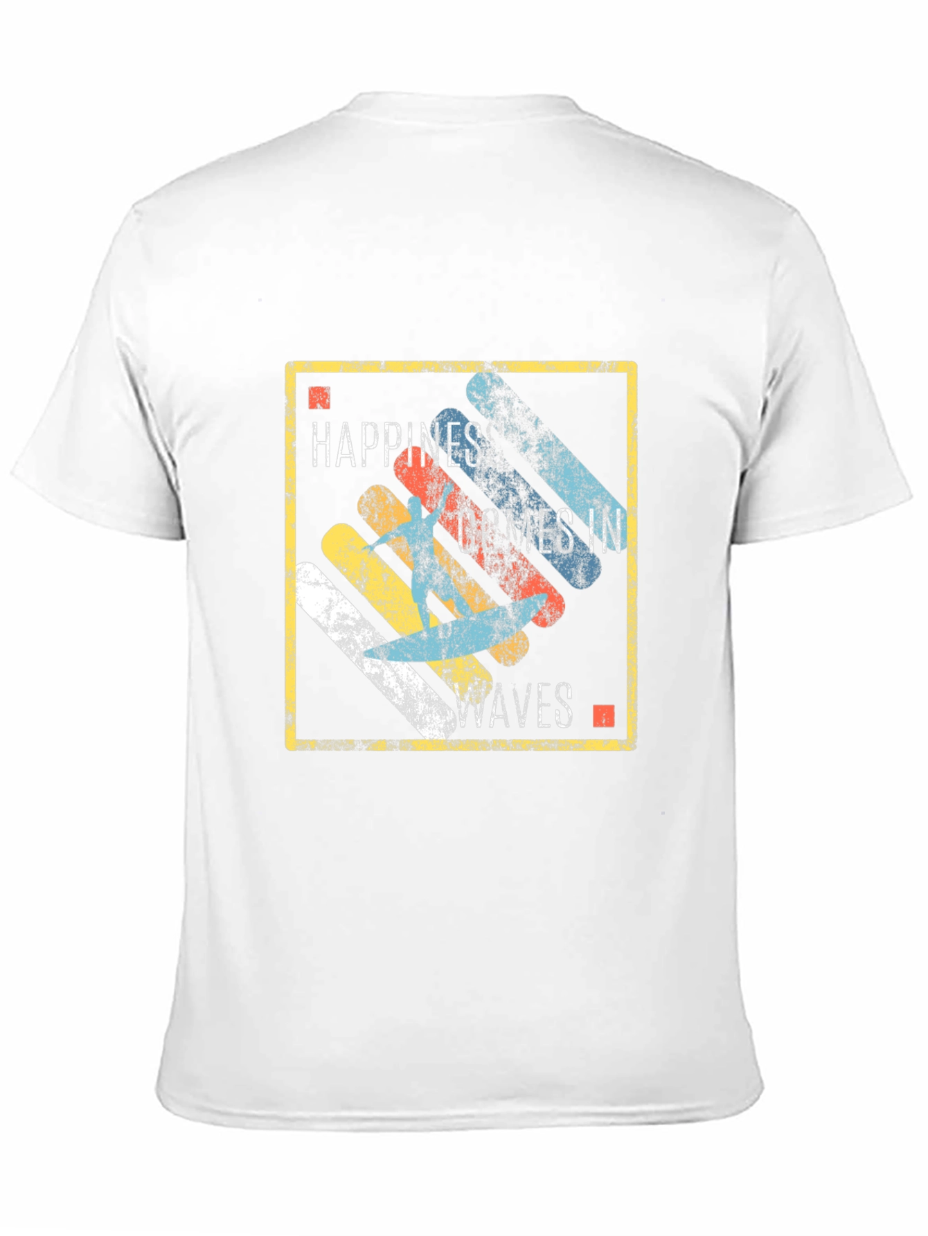 Happiness Comes in Waves Graphic T-Shirt