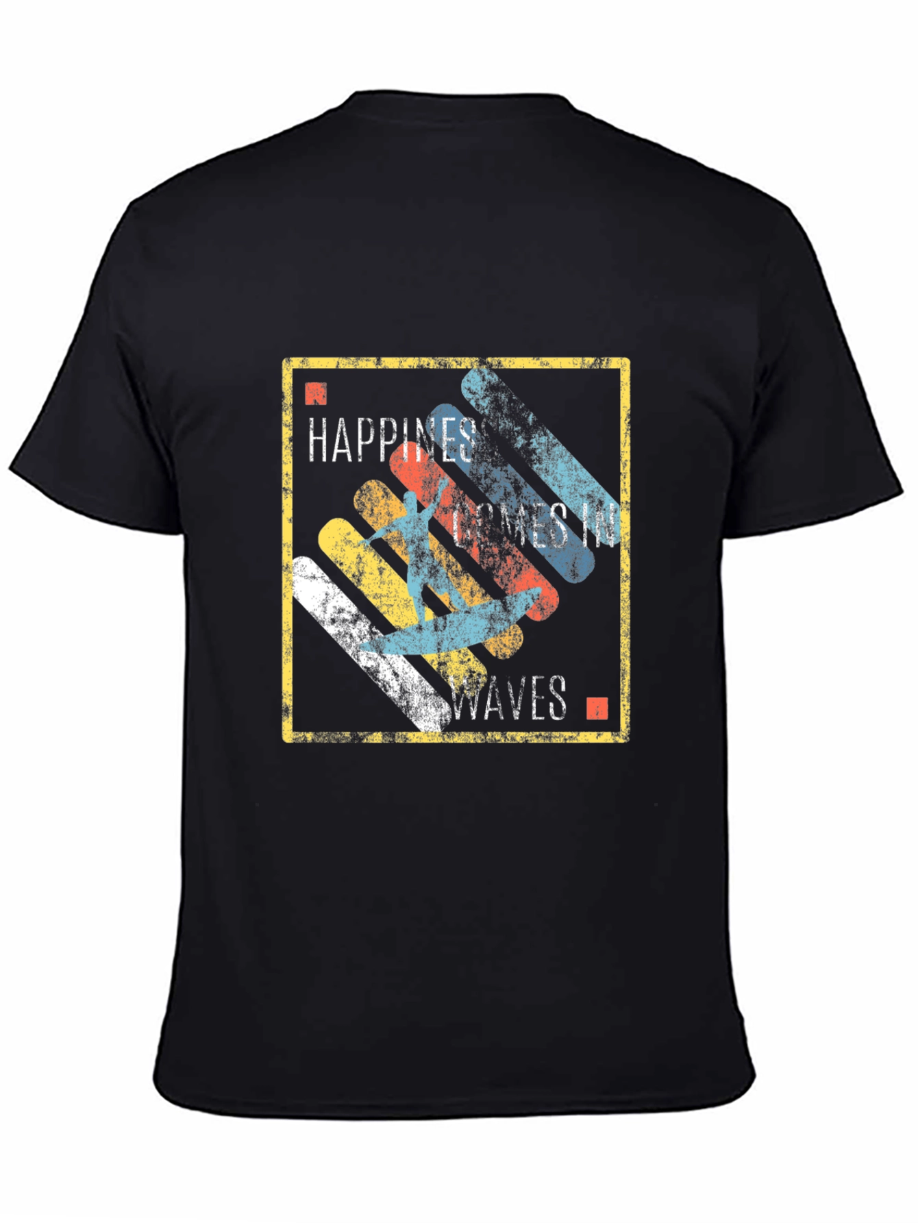 Happiness Comes in Waves Graphic T-Shirt