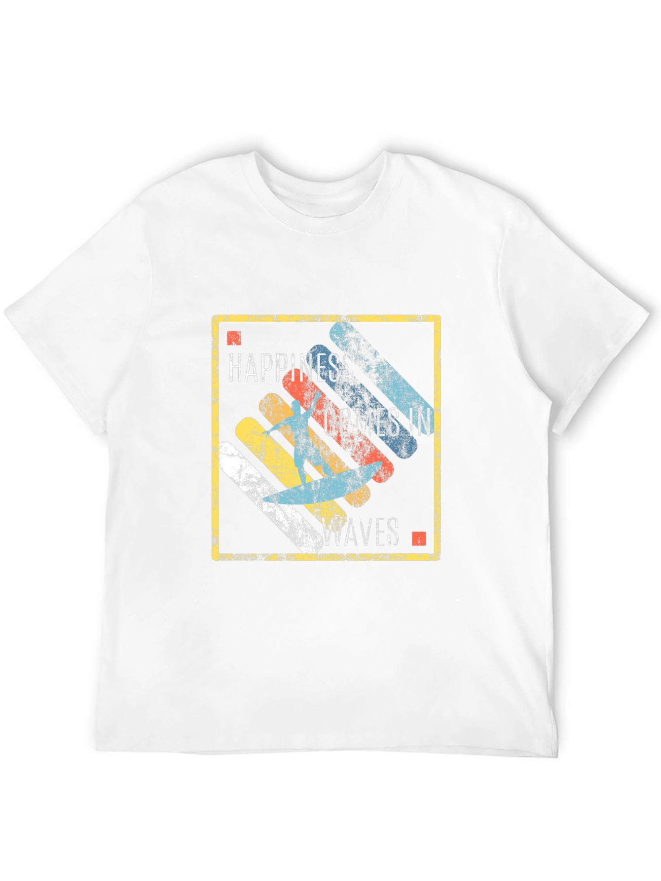 Happiness Comes in Waves Graphic T-Shirt