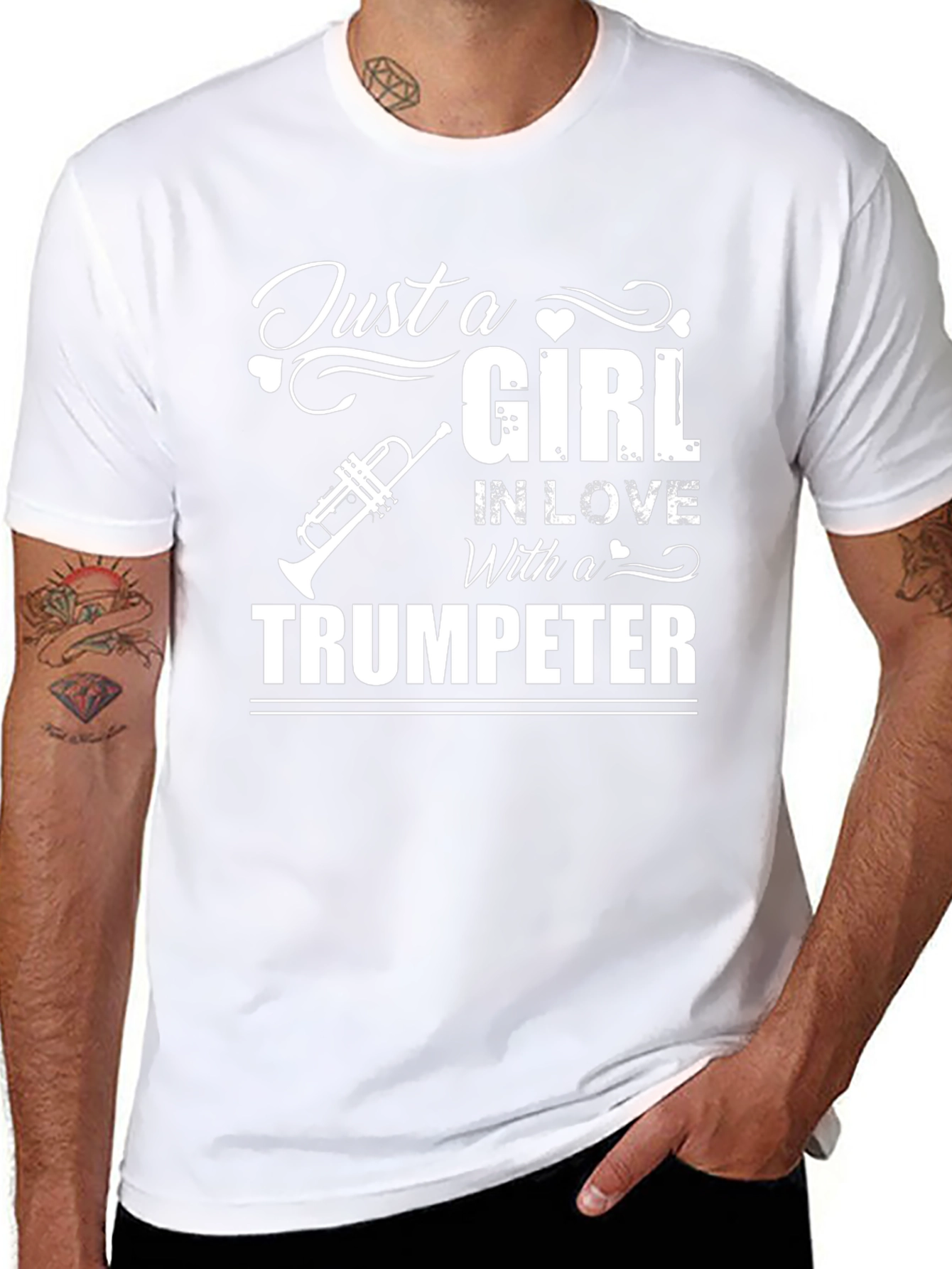 Just A Girl In Love With A Trumpeter T-Shirt