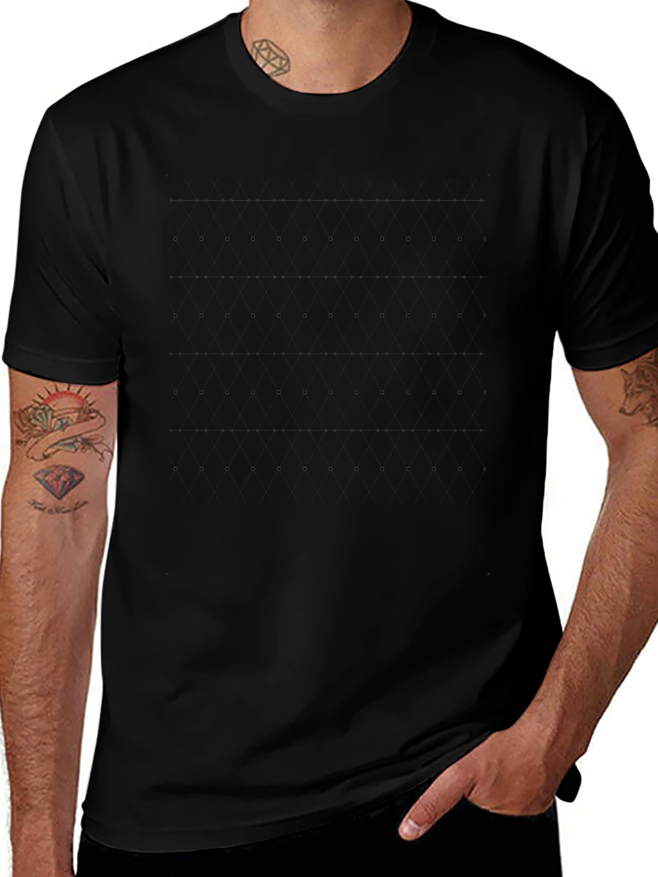 Classic Black Crew Neck T-Shirt - Everyday Comfort