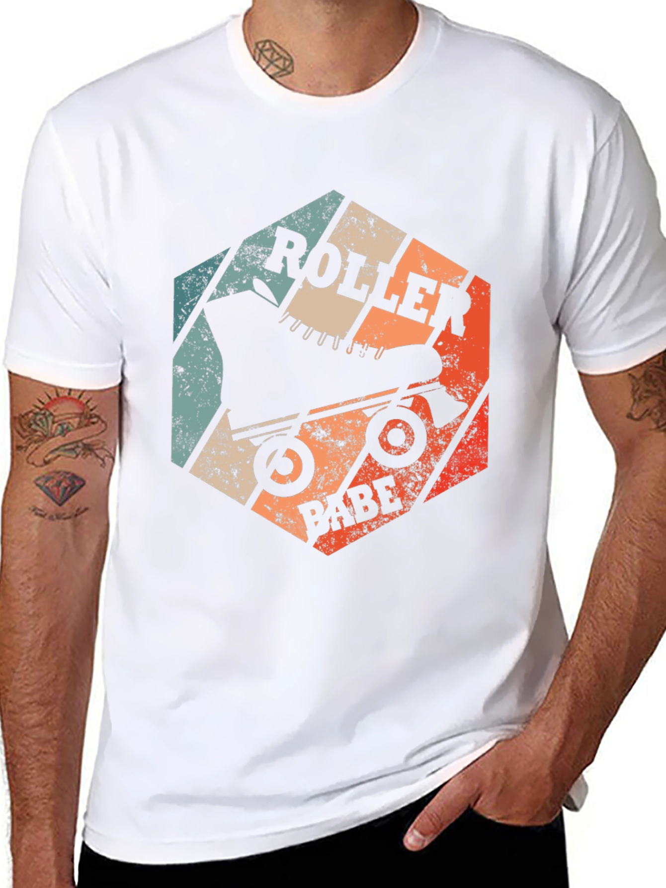 Retro Roller Babe T-Shirt
