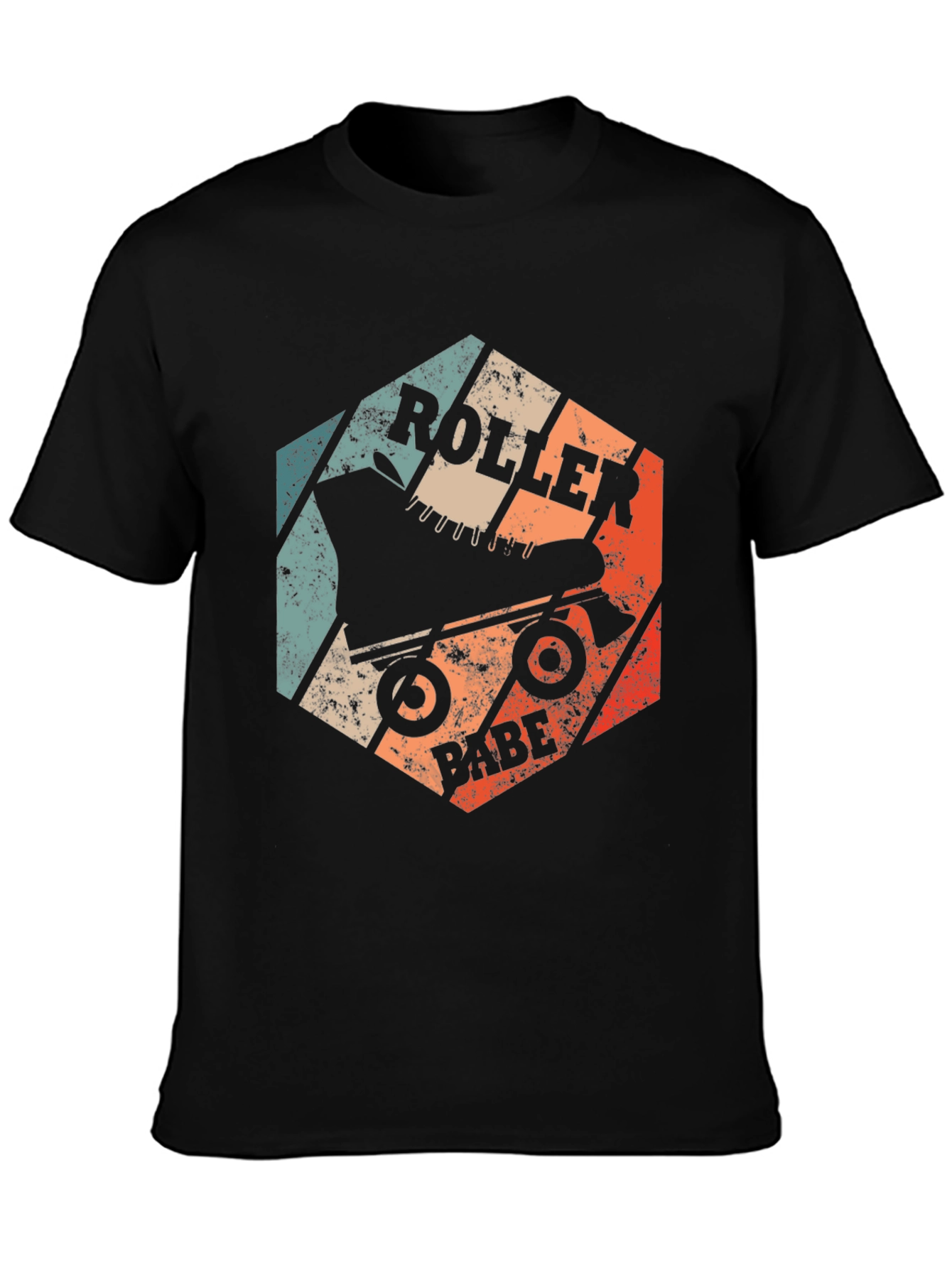 Retro Roller Babe T-Shirt