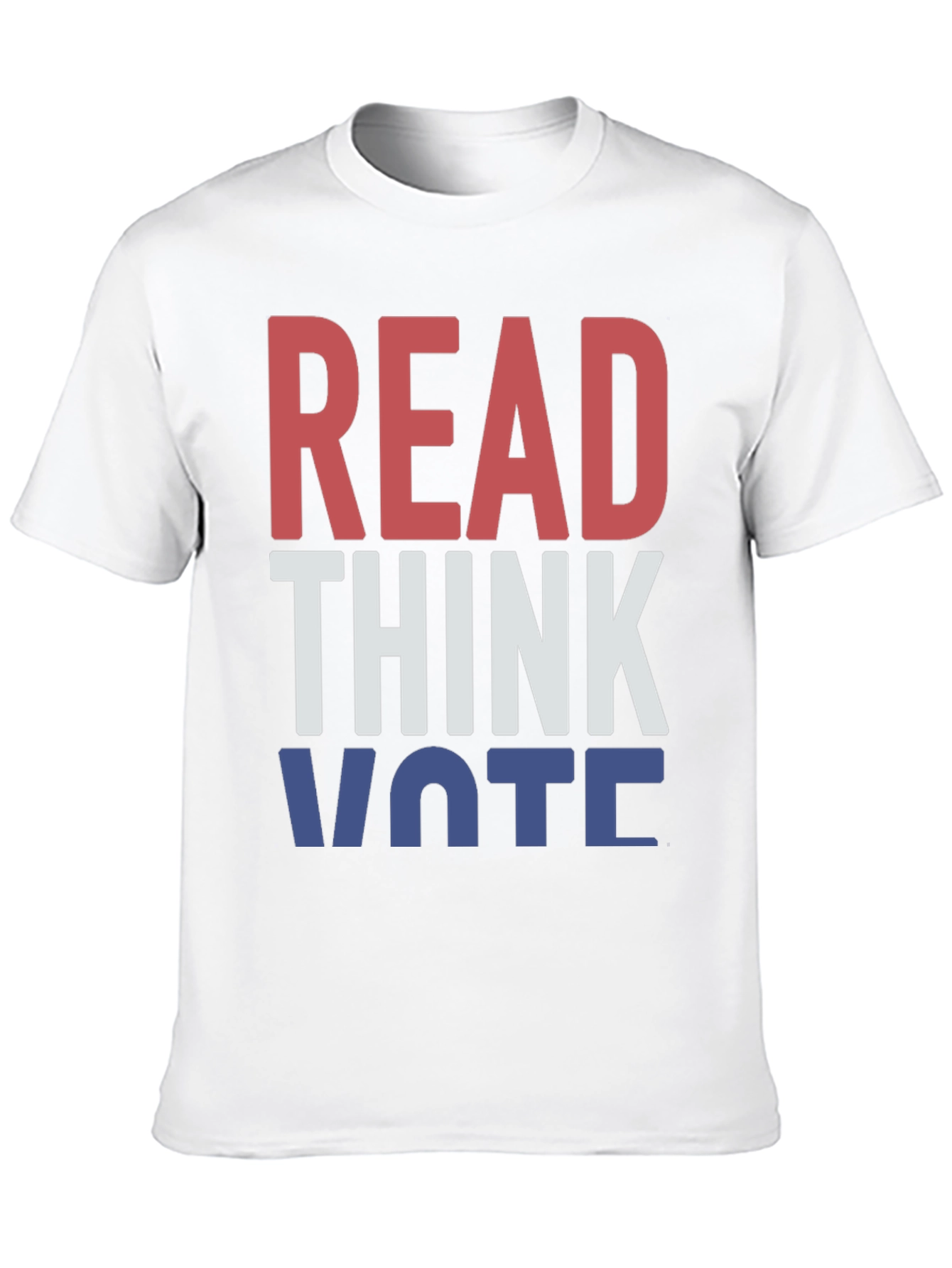 Read Think Vote Graphic T-Shirt