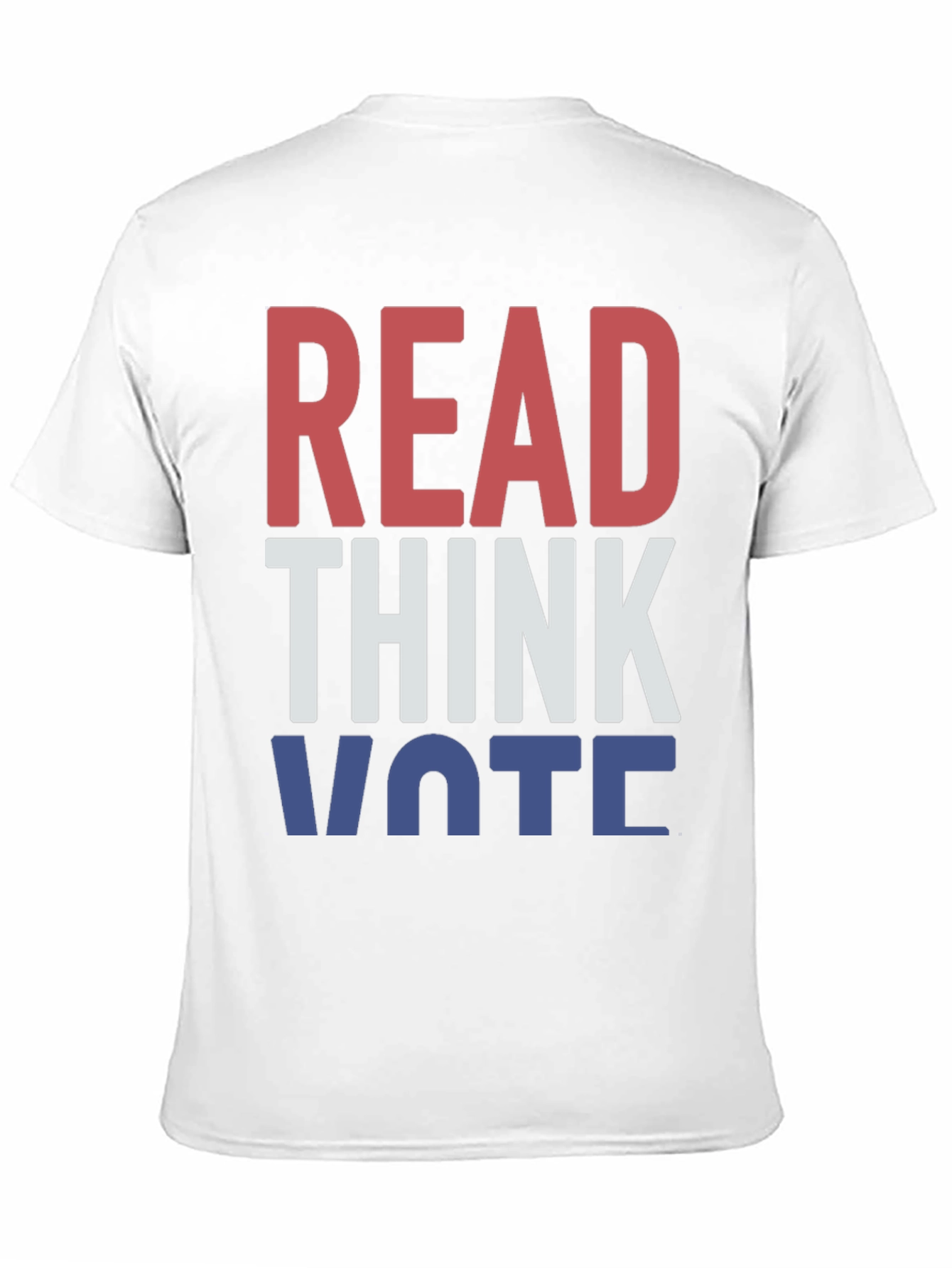 Read Think Vote Graphic T-Shirt