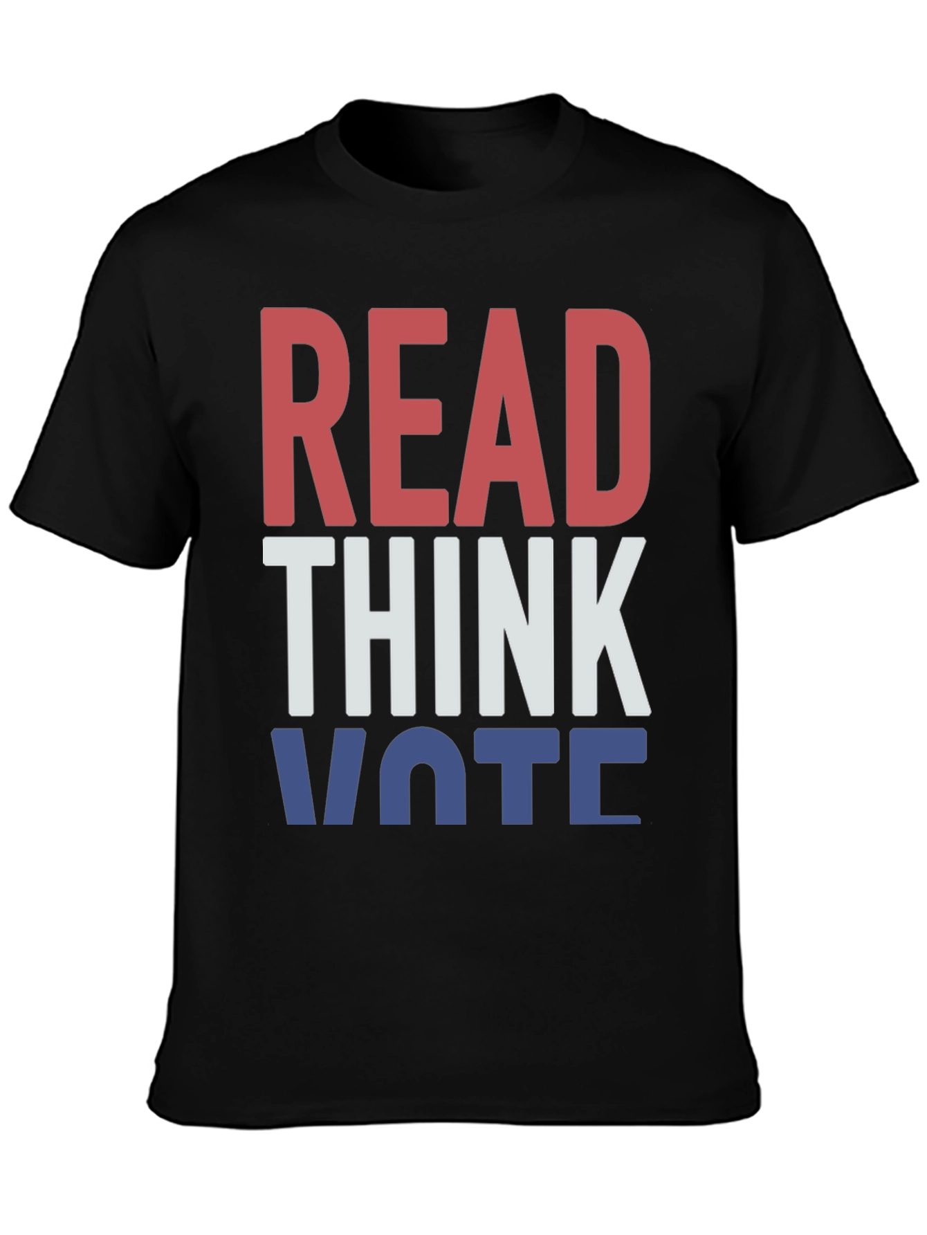 Read Think Vote Graphic T-Shirt