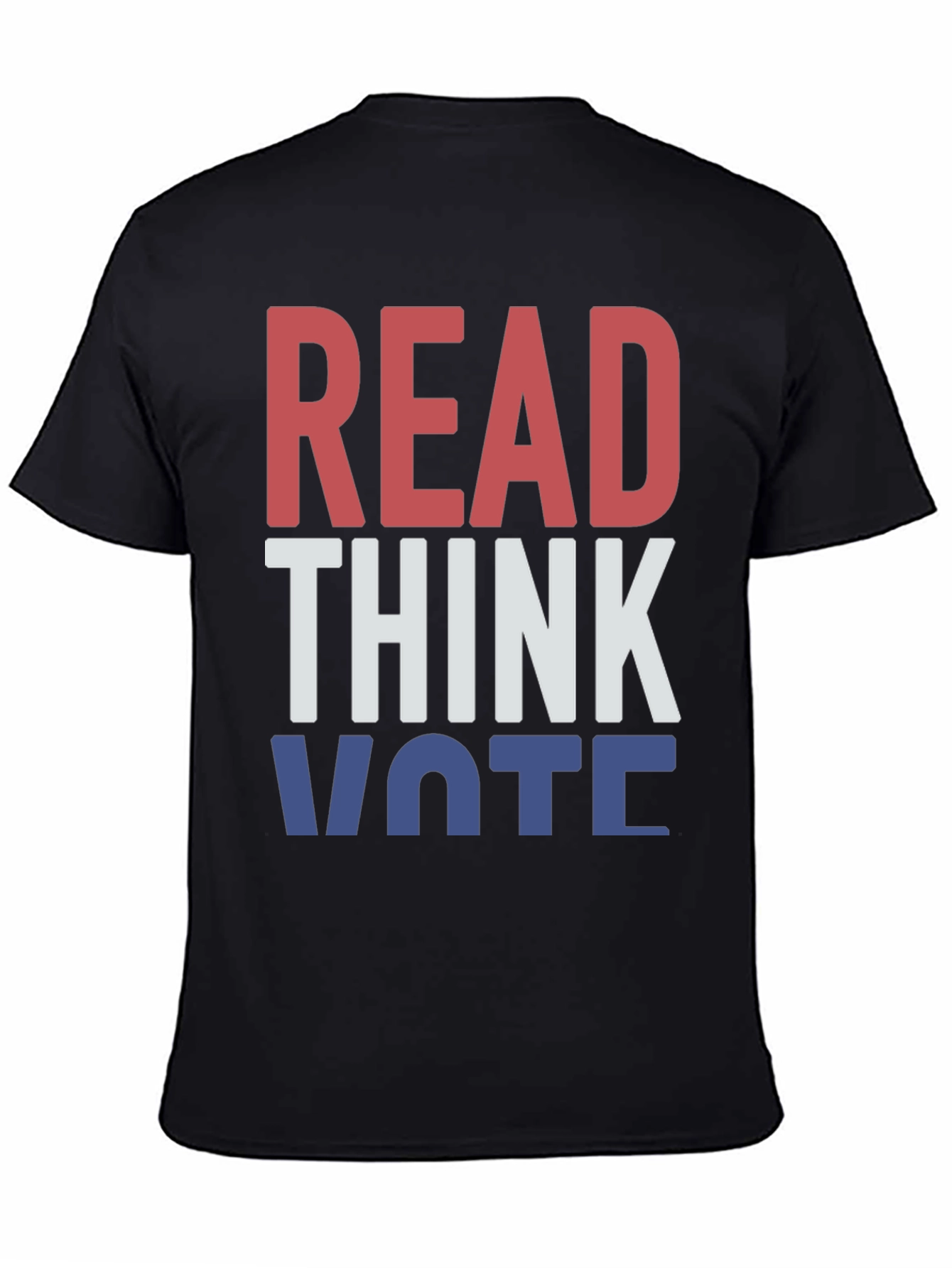 Read Think Vote Graphic T-Shirt