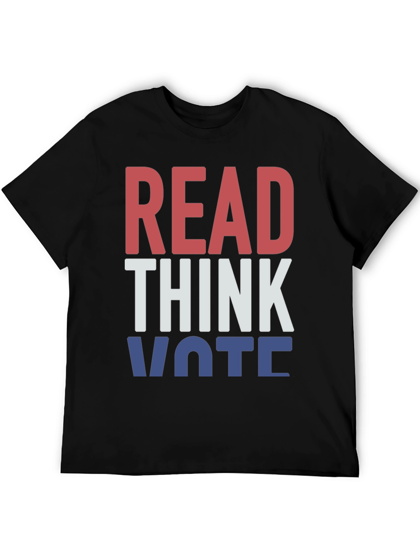 Read Think Vote Graphic T-Shirt