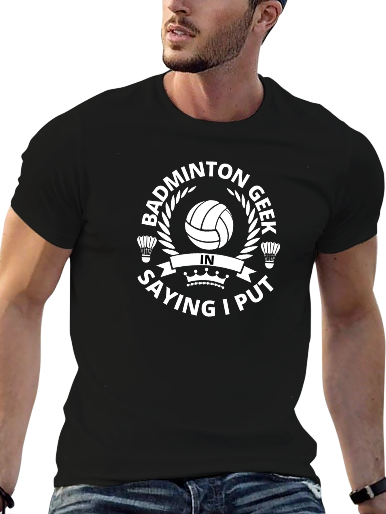 Badminton Geek Tee - Novelty Sport Shirt
