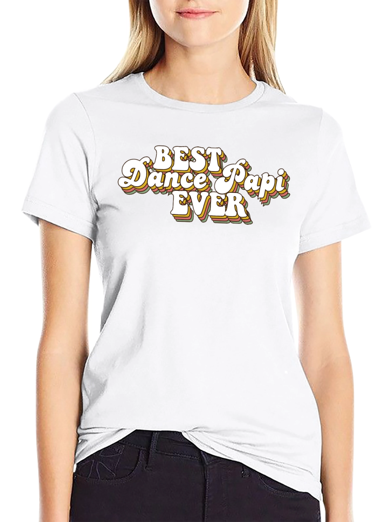 Best Dance Papi Ever T-Shirt - Retro Style