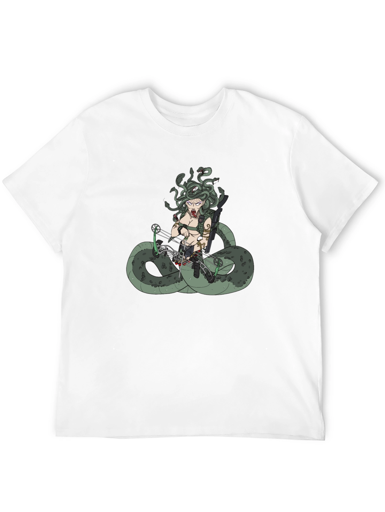 Medusa Archer T-Shirt - Mythical Warrior Tee