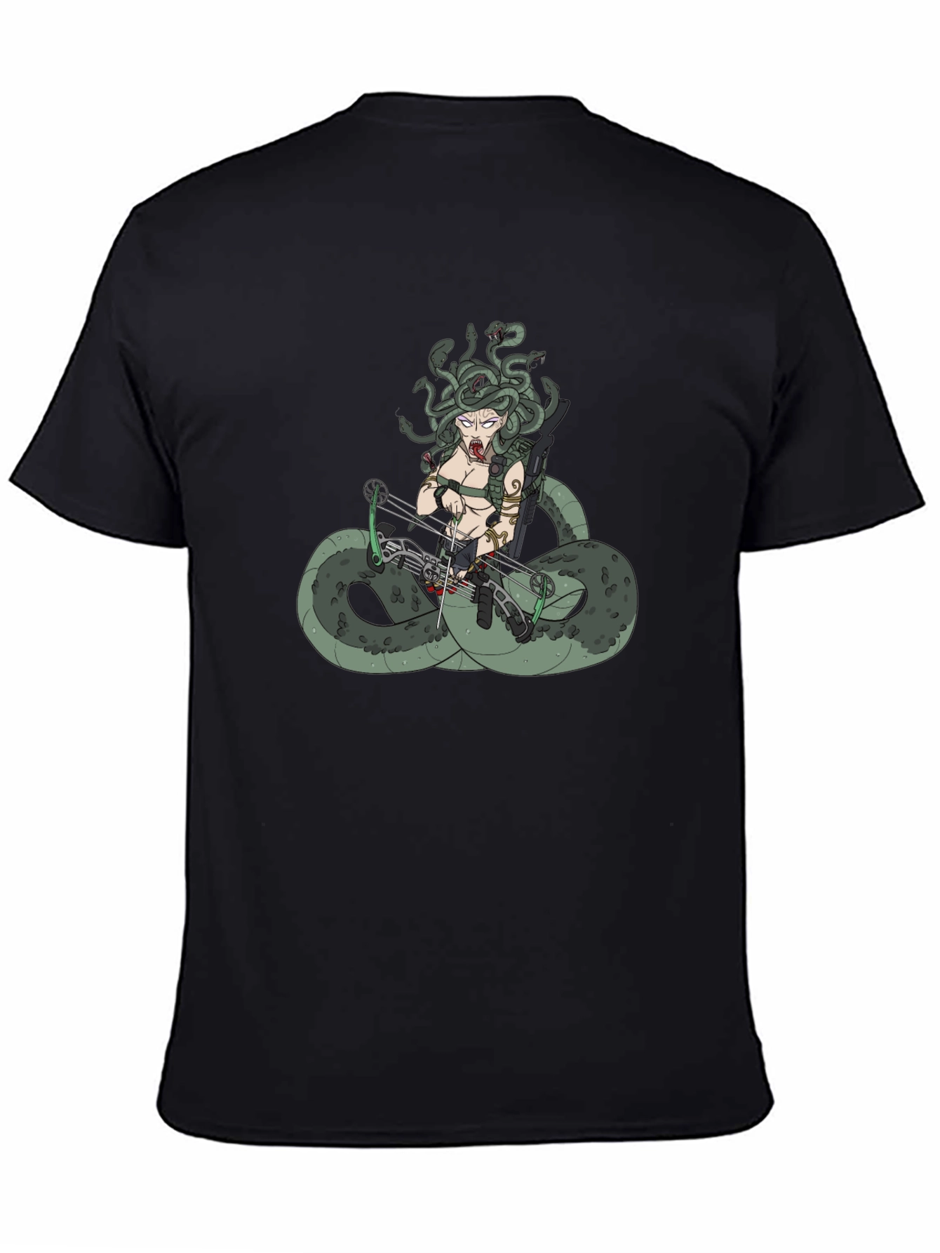 Medusa Archer T-Shirt - Mythical Warrior Tee