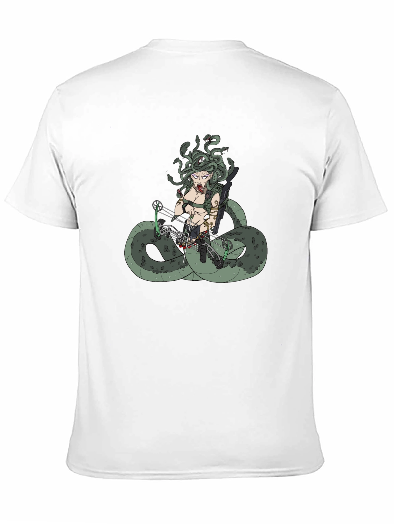 Medusa Archer T-Shirt - Mythical Warrior Tee