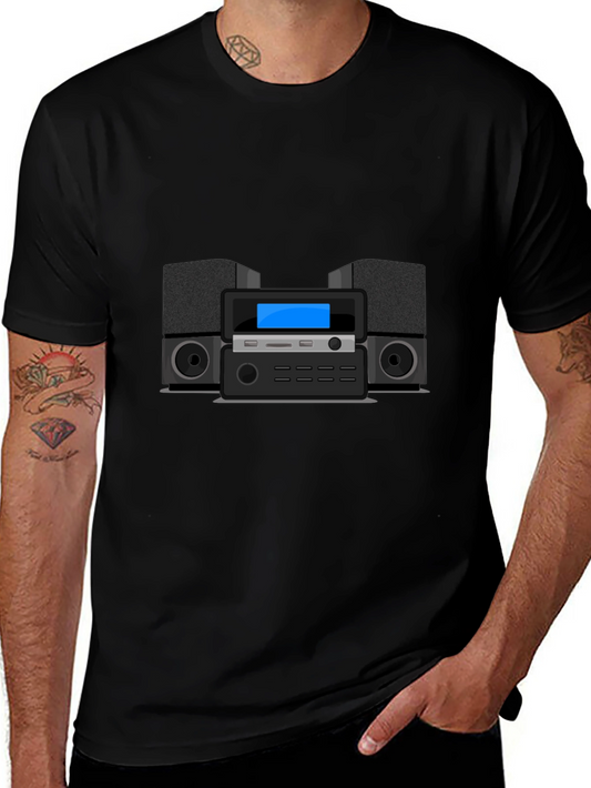 Stereo System Graphic Tee