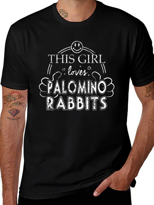 Palomino Rabbits Graphic T-Shirt - Unisex Black Tee