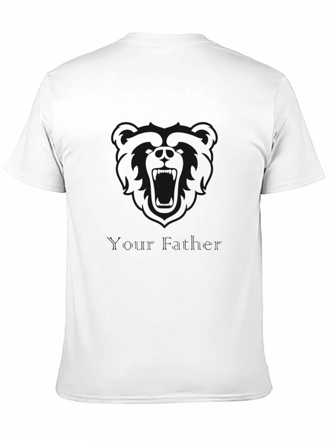 Mens Graphic T-Shirt: Cool Bear Design