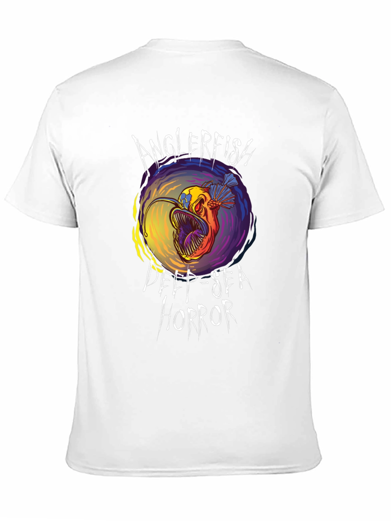 Anglerfish Deep-Sea Horror Graphic Tee